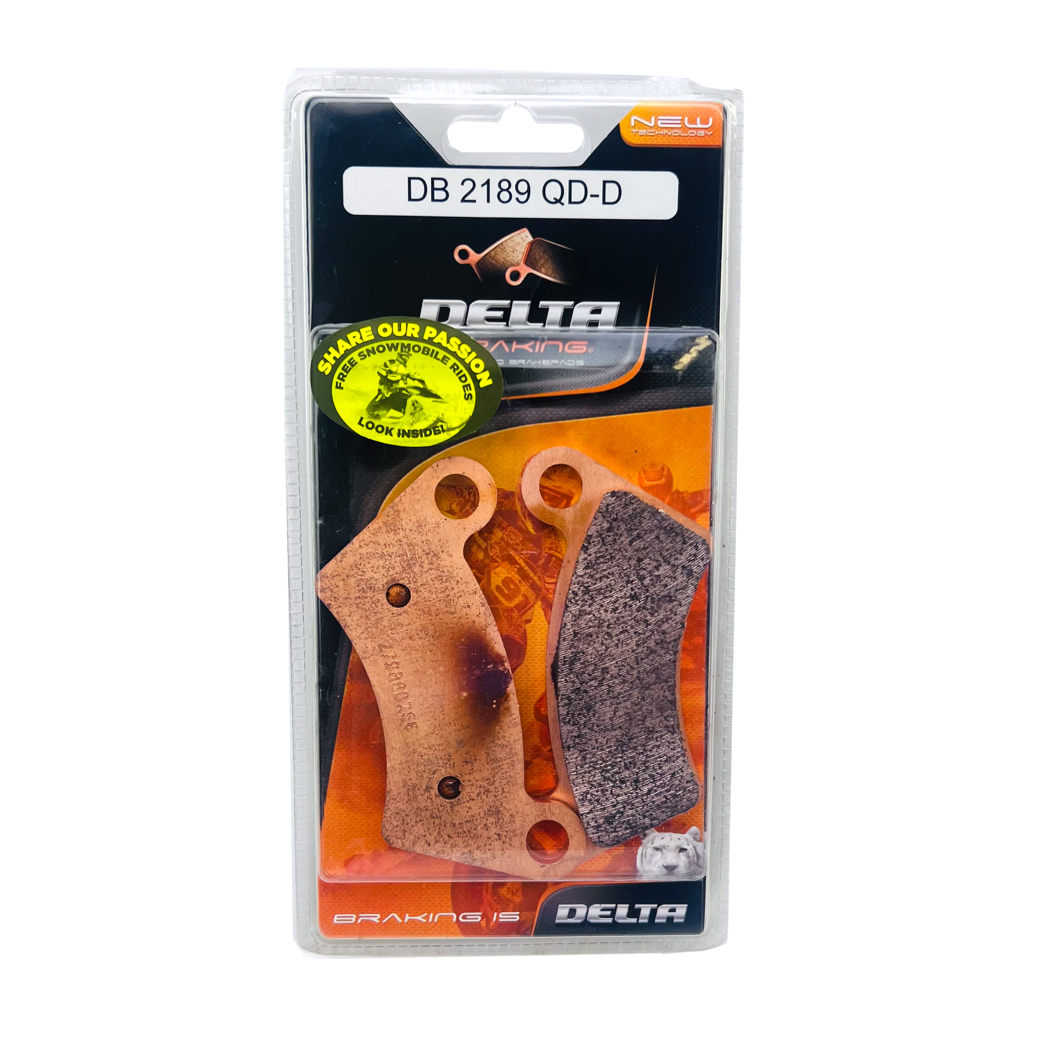 BRAKE PADS DELTA ORD(QDD) OFF ROAD PADS DB2189 (FA482) image 1