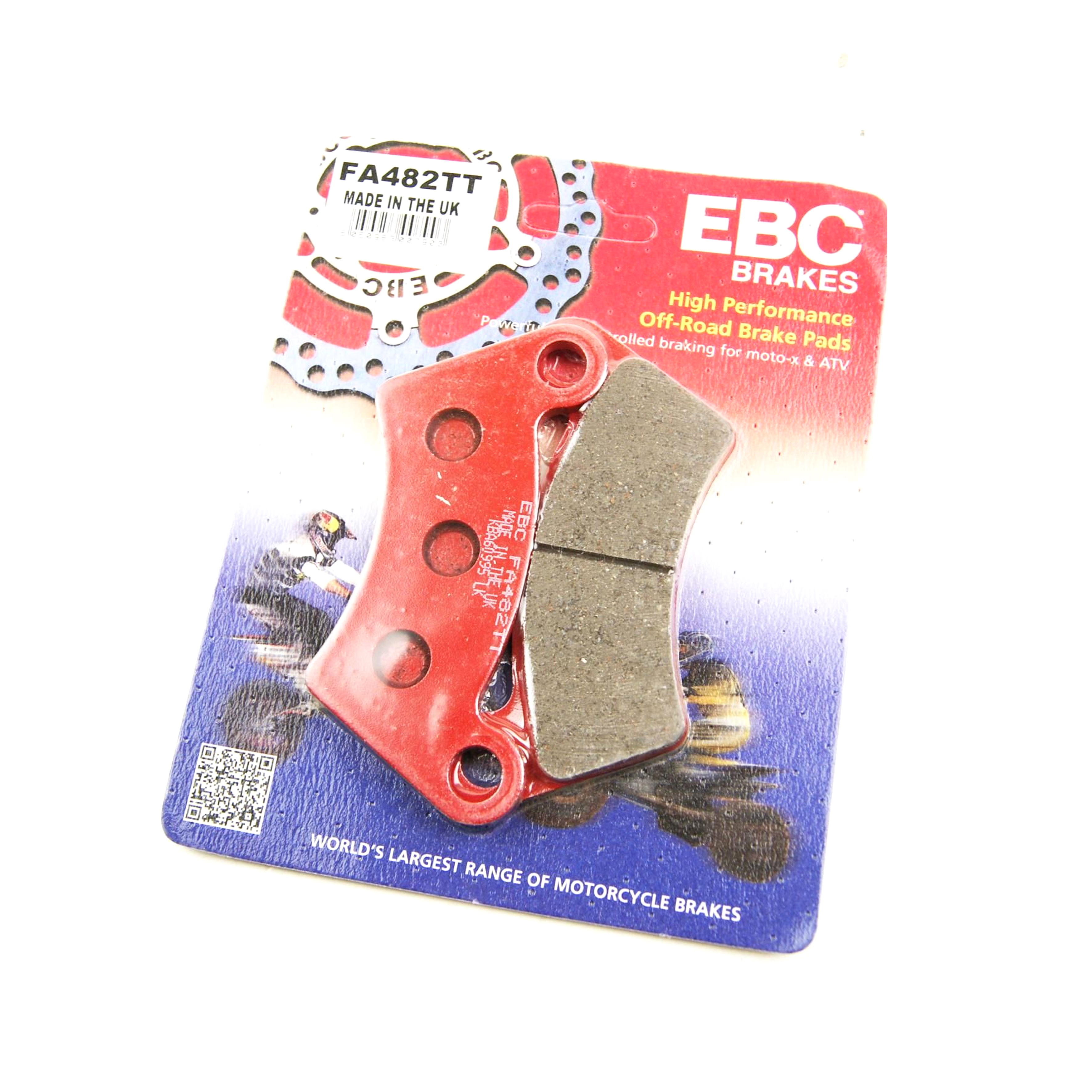 BRAKE PADS SEMI EBC FA482TT image 1