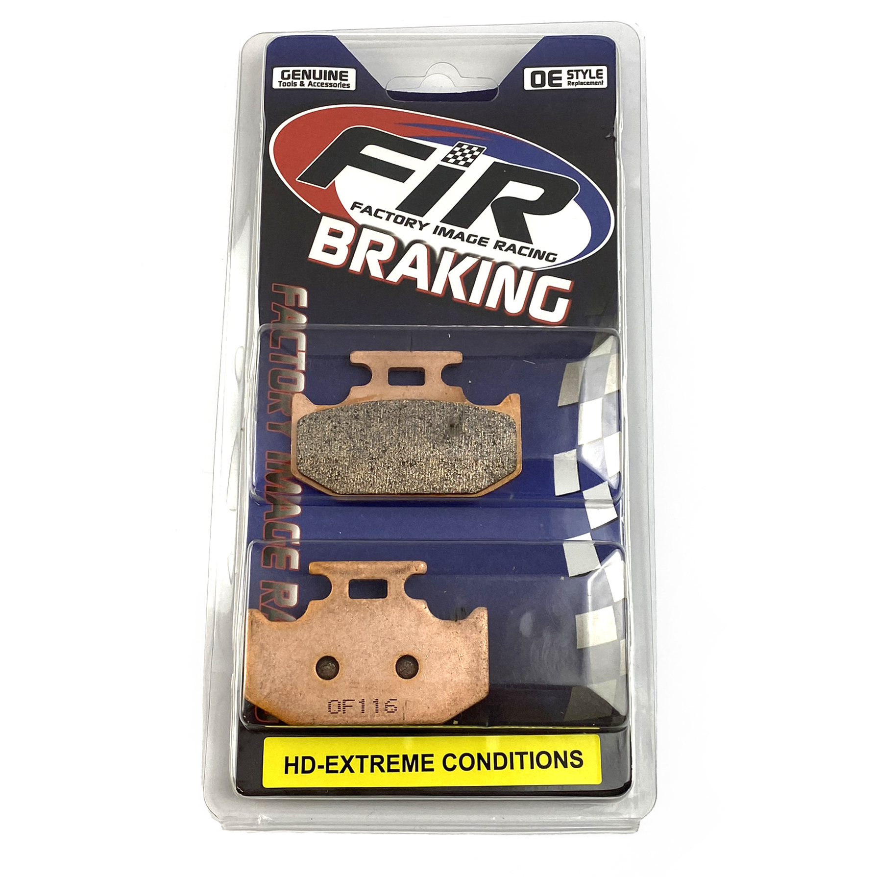 BRAKE PADS SINTERED METAL HD, QD-D EXTREME, FA497X, AT-05402F, 39-497.H.DR thumbnail 3