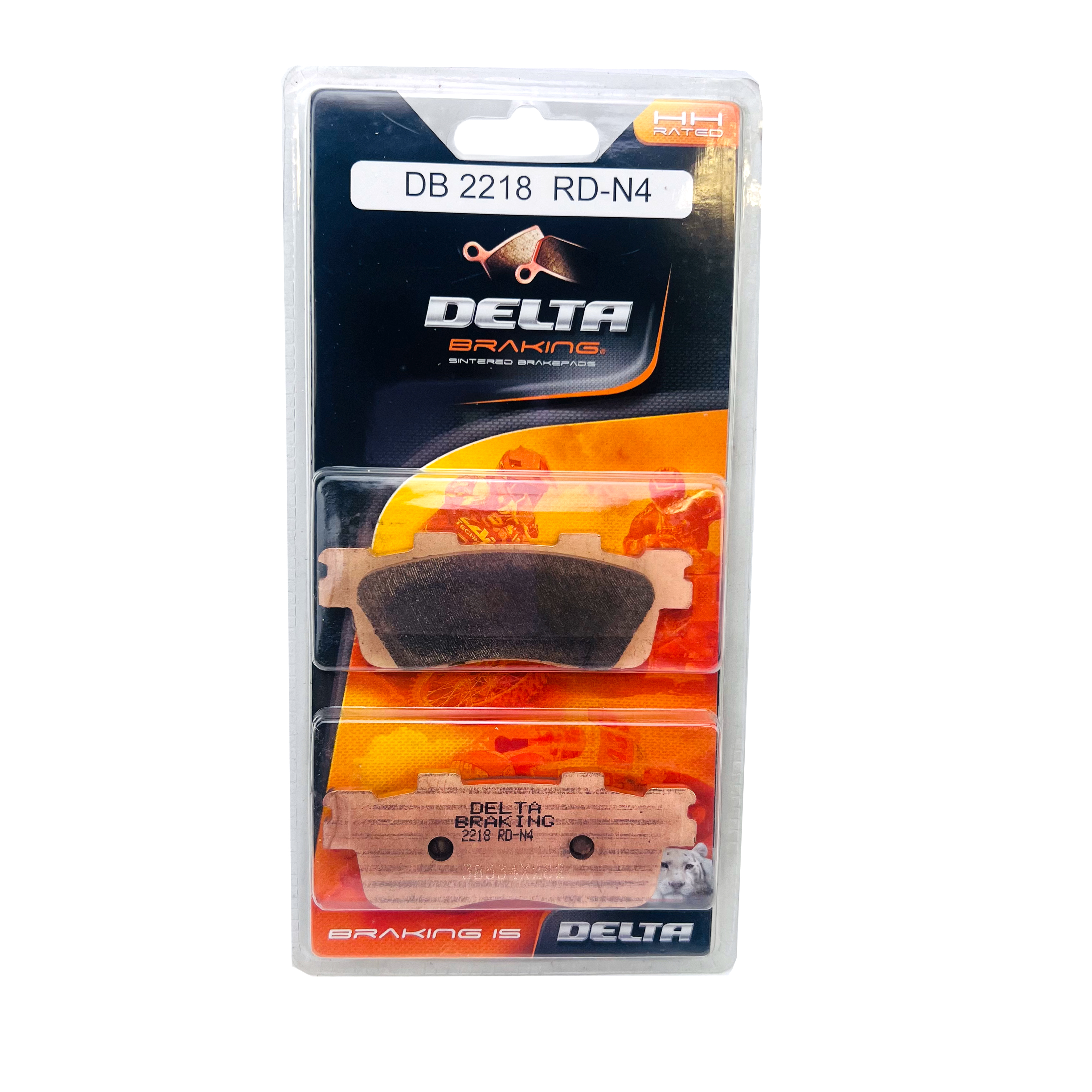 BRAKE PADS DELTA RDN4 SINTERED METAL DB2218 (FA498) image 1