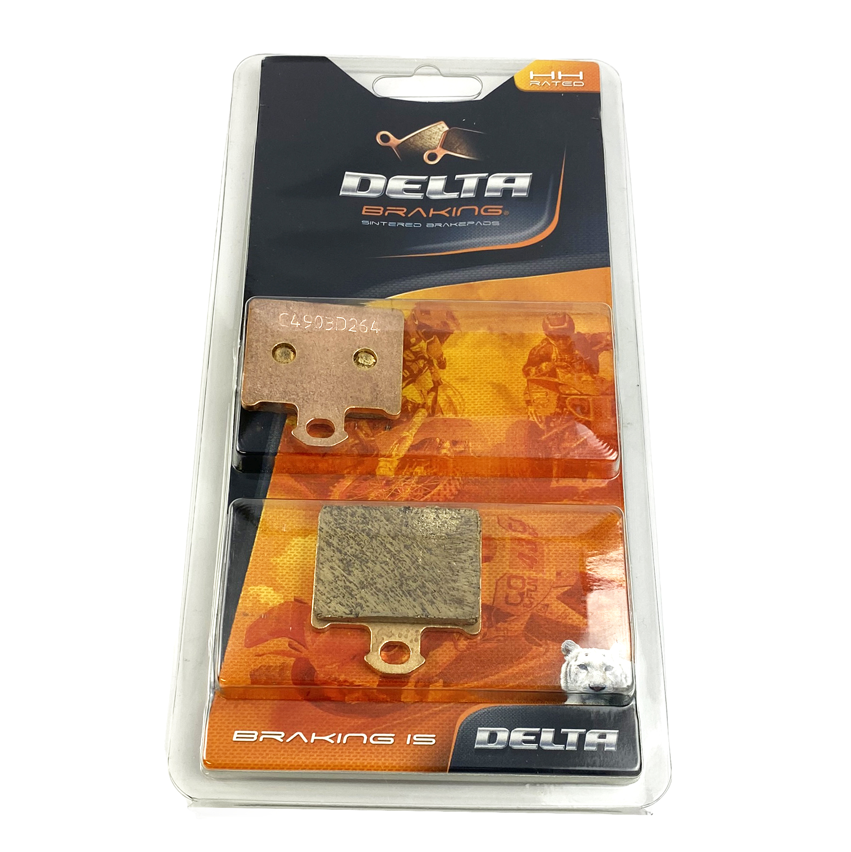 BRAKE PADS SINTERED METAL HD, MX-D EXTREME, DB2198-D DELTA BP264DDDB thumbnail 2
