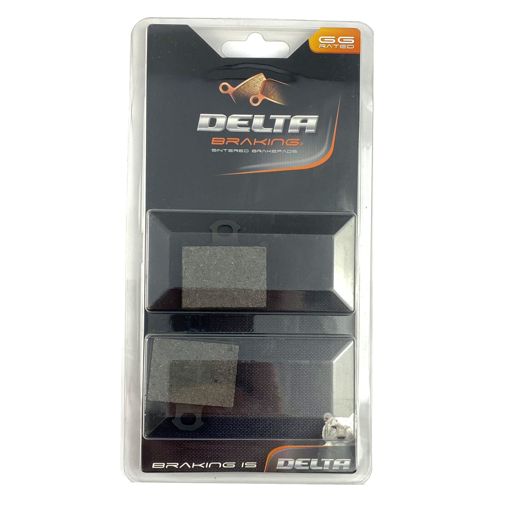 BRAKE PADS MINERAL ORGANIC M, DELTA BRAKING, DB2198-M DELTA BP264M01B thumbnail 2