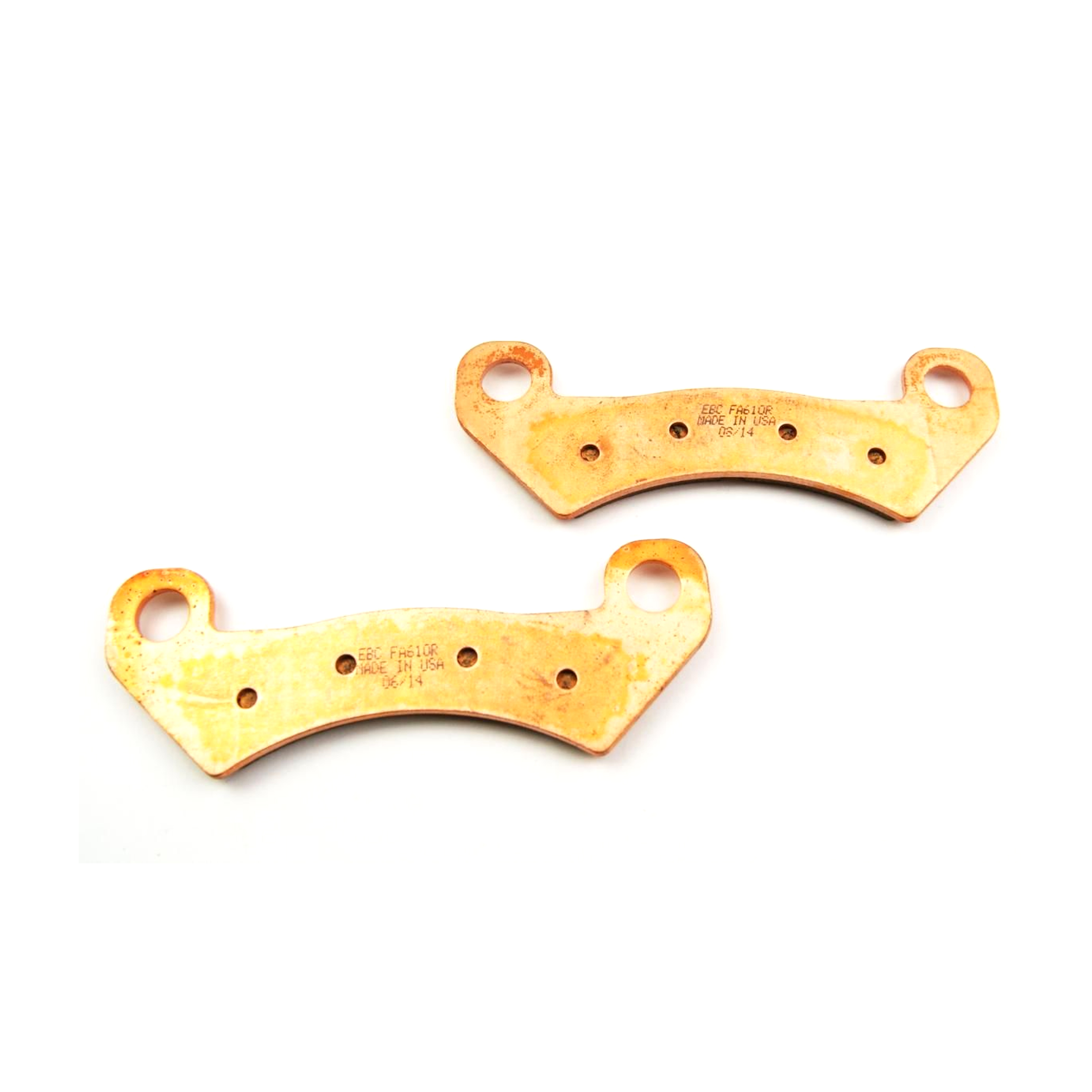 BRAKE PADS SINTERED FA610R EBC 39-610 image 1