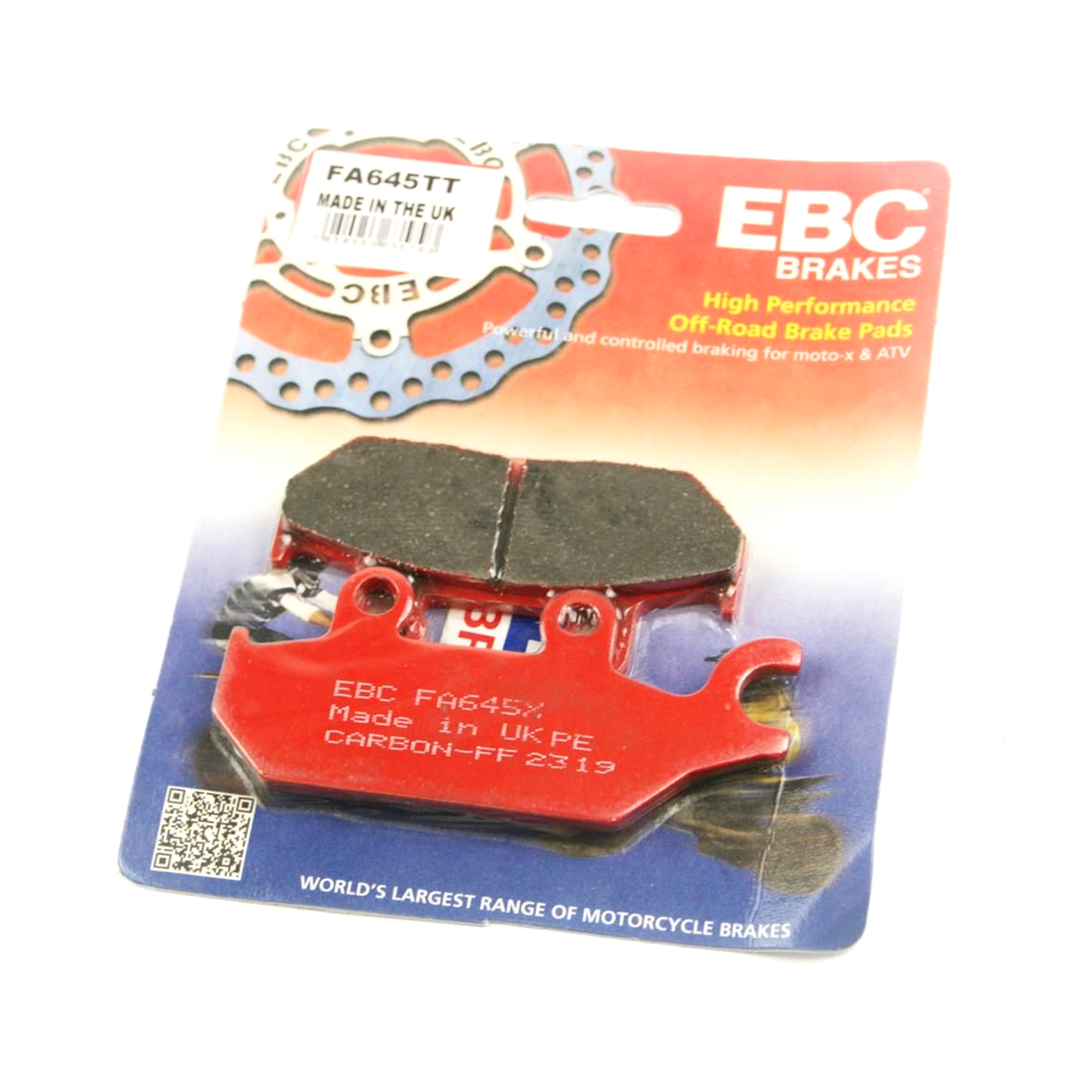 BRAKE PADS STD EBC FA645TT image 1