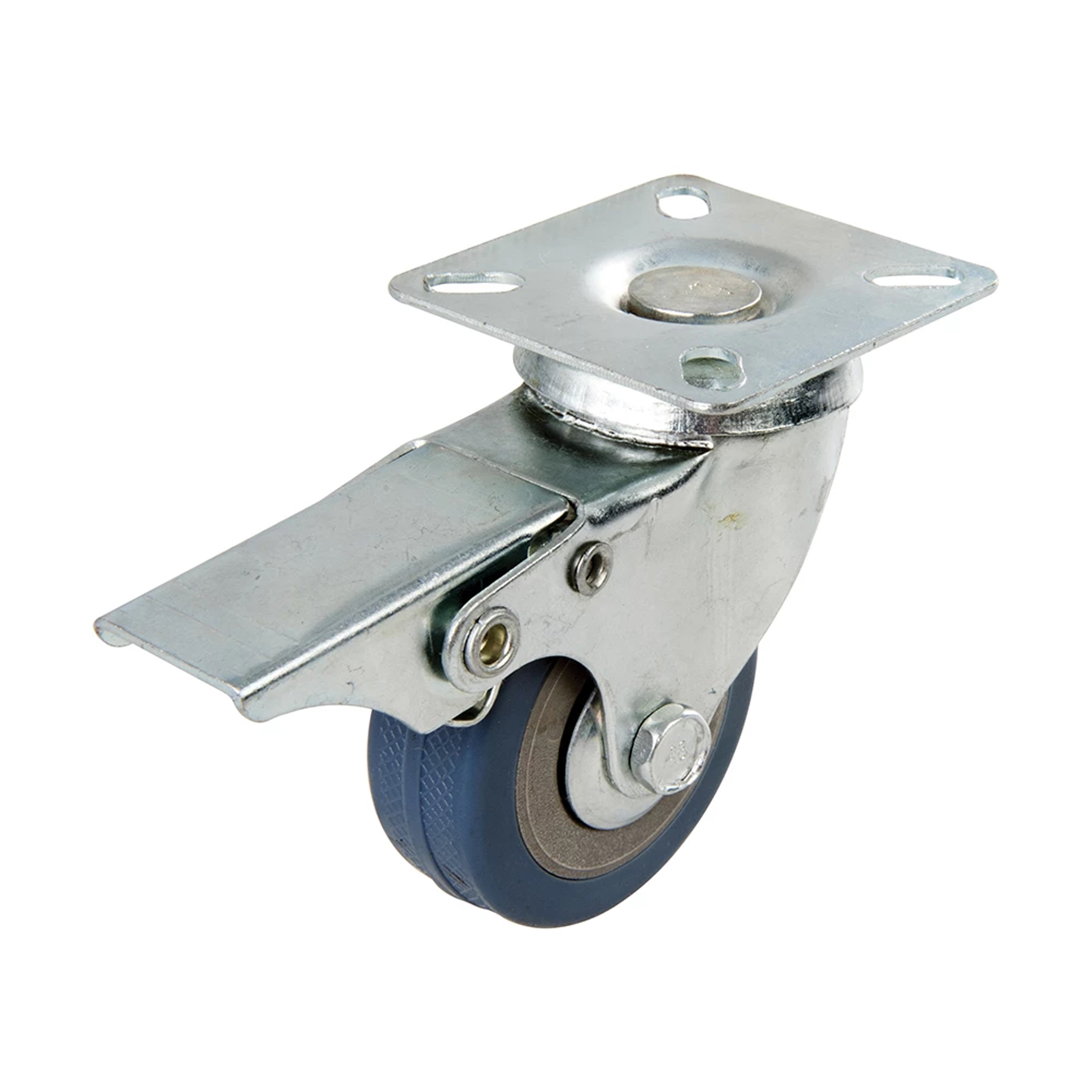 CASTOR SWIVLE WHEEL EACH 50kg, SUIT : OLD WHEEL ABOUT HYD STAND, 75MM WHEEL, SWIVEL, BRAKE thumbnail 2