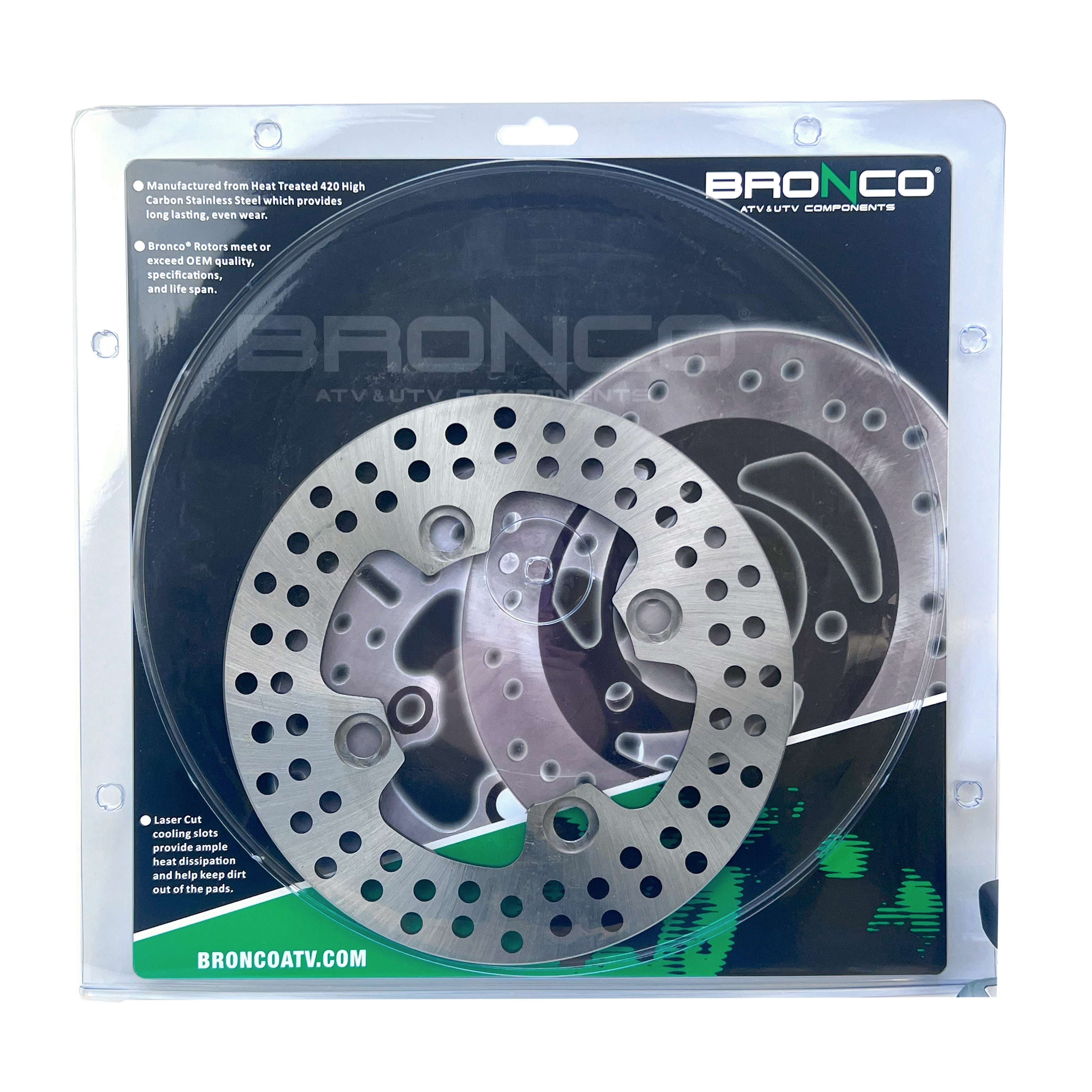 DISC BRAKE F/R KAW UTV MULE, BRONCO AT-05967 41080-0608 image 1