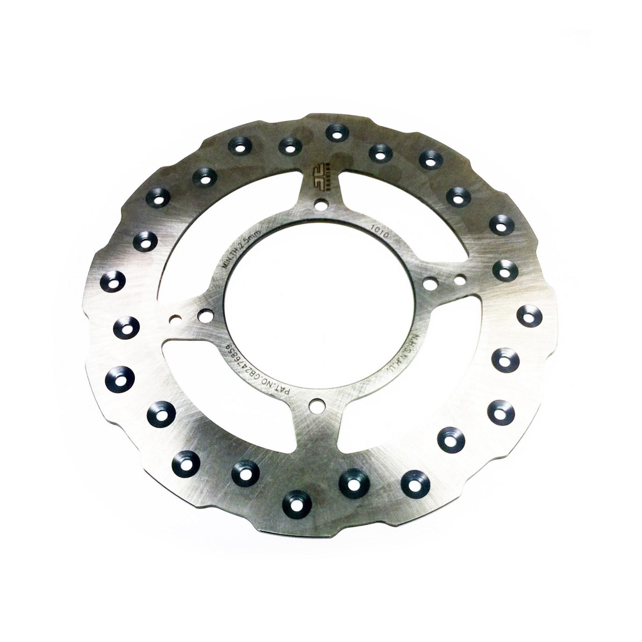 DISC BRAKE FRONT CR80 CR85 JT, JTD1010SC01 CRF150R 07-16, SELF-CLEANING HOLES image 1