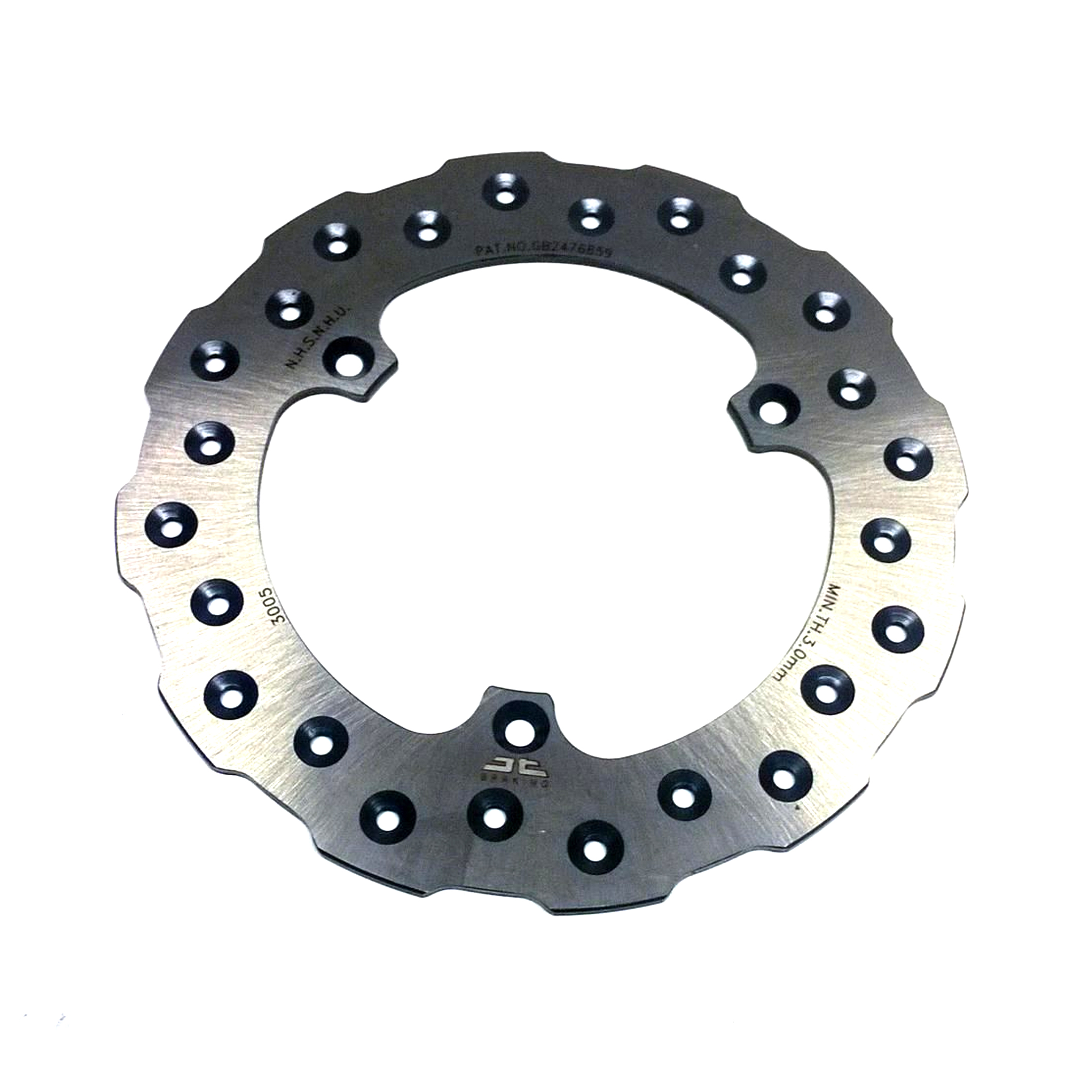 DISC BRAKE FRONT RM80 RM85 JT, JTD3005SC01 SUZUKI, SELF-CLEANING HOLES image 1