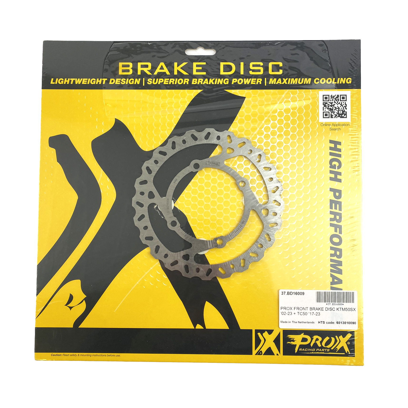 DISC BRAKE FRONT KTM50SX, PROX 37.BD16009 image 1