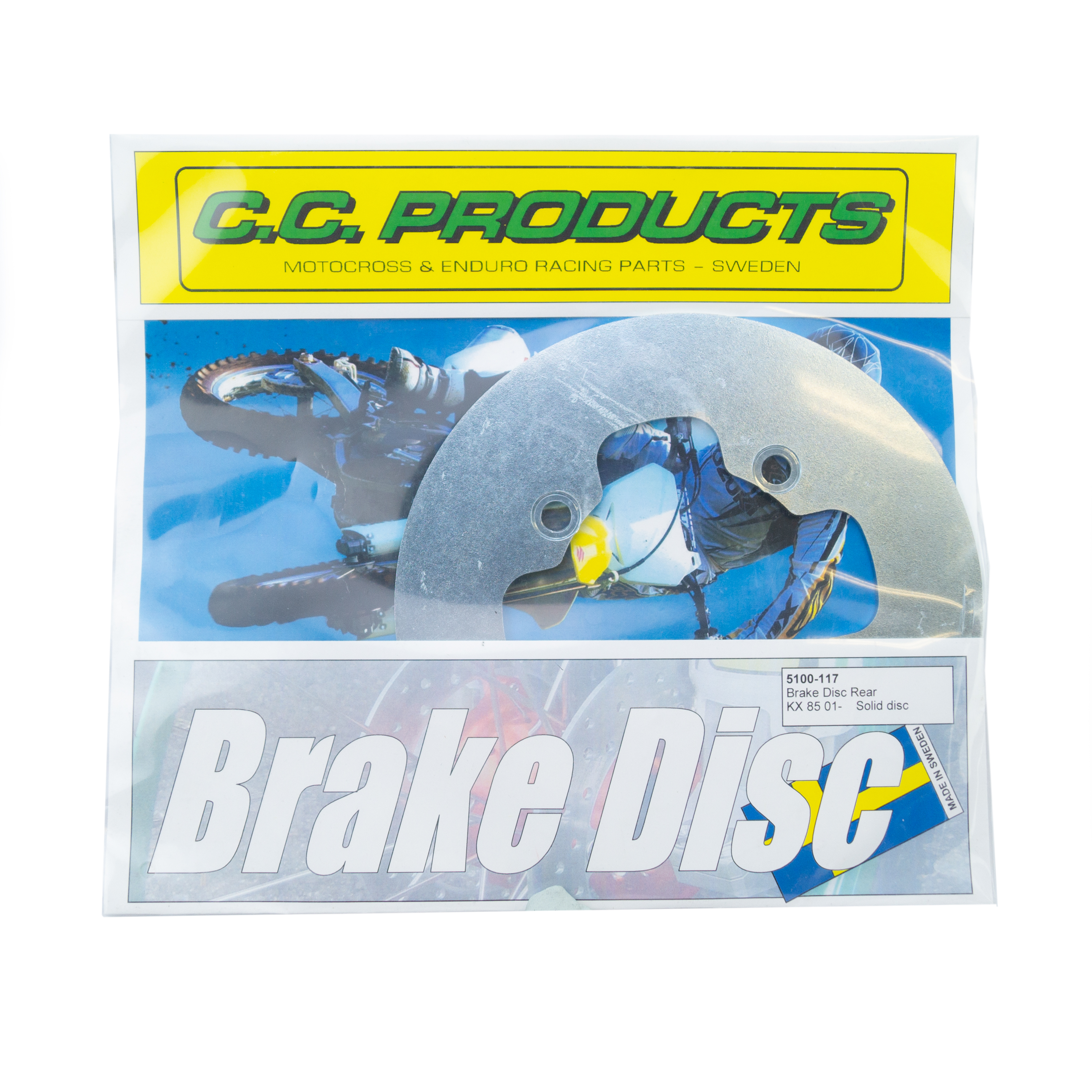 DISC BRAKE REAR KX85 01> SOLID image 1