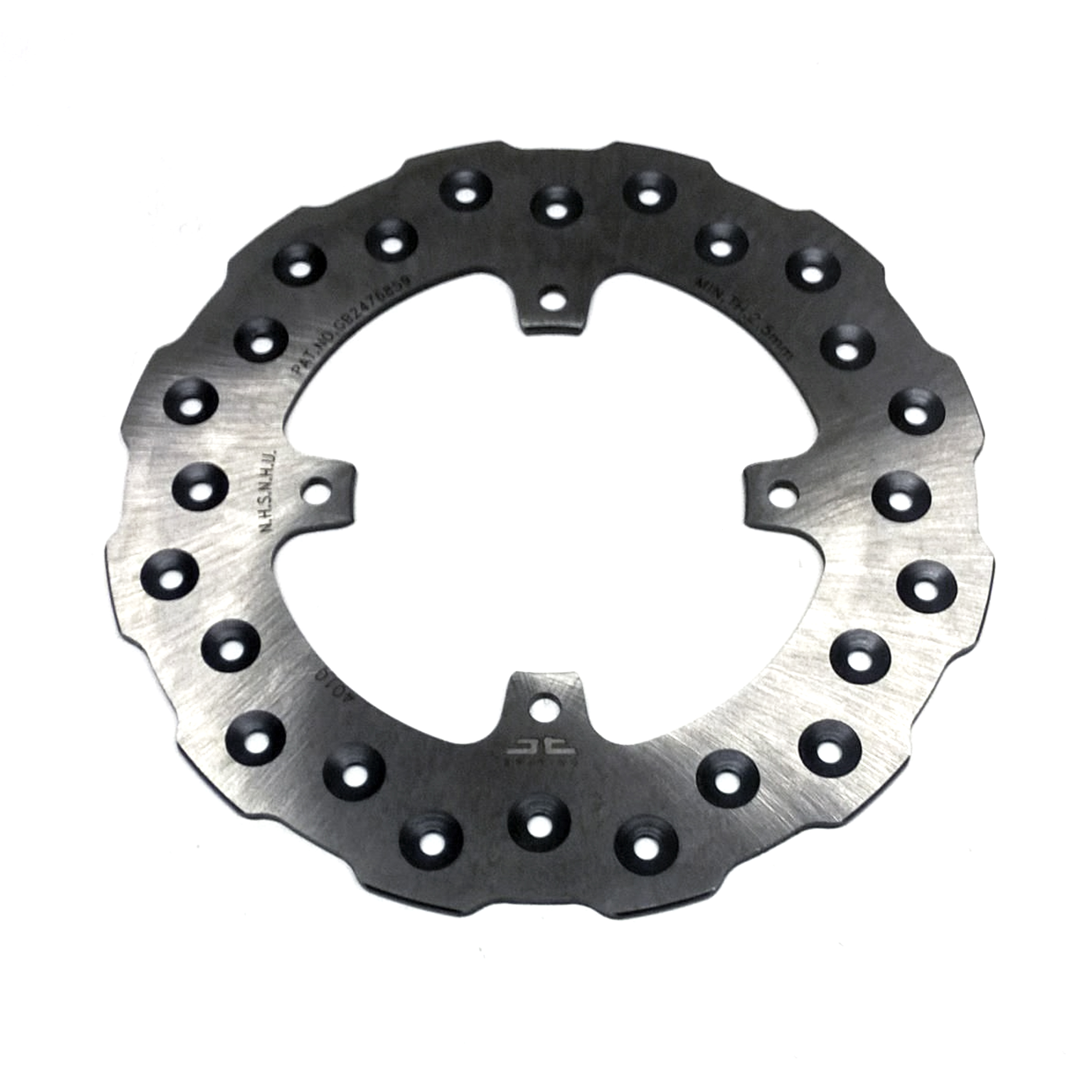 DISC BRAKE REAR YZ80 YZ85 JT, JTD4010SC01 YAMAHA, SELF-CLEANING HOLES image 1