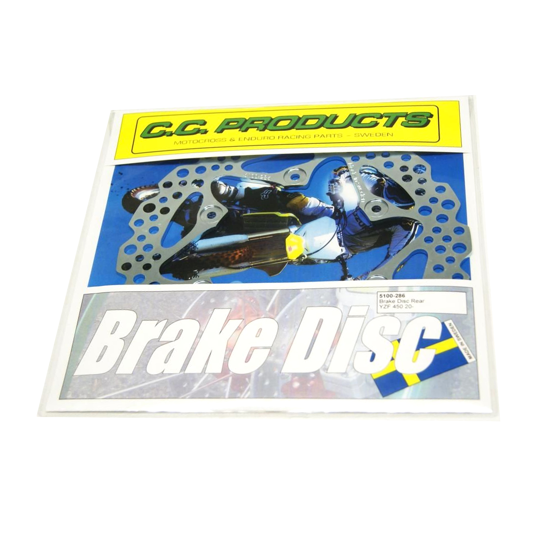 DISC BRAKE REAR SHERCO 04-12, CROSS-CENTER 5100-145, SOLID image 1