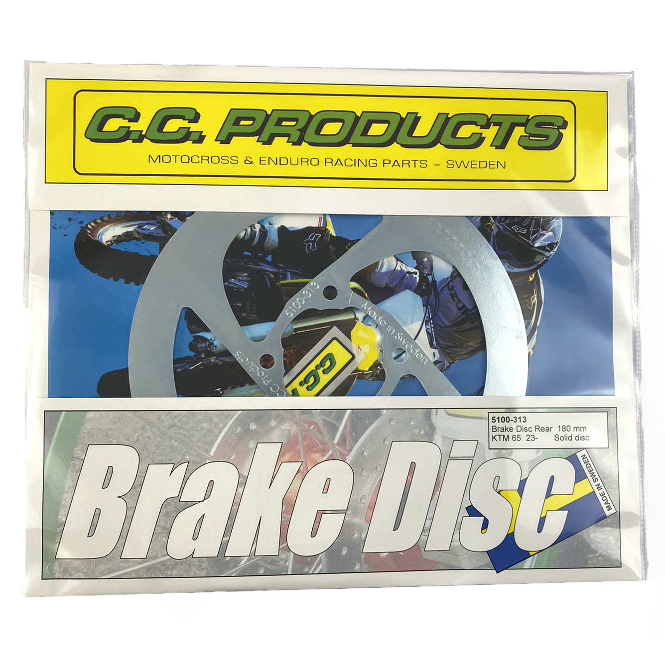 DISC BRAKE REAR KTM GAS HUSQVARNA, CROSS-CENTER 5100-313 46210060100 thumbnail 2