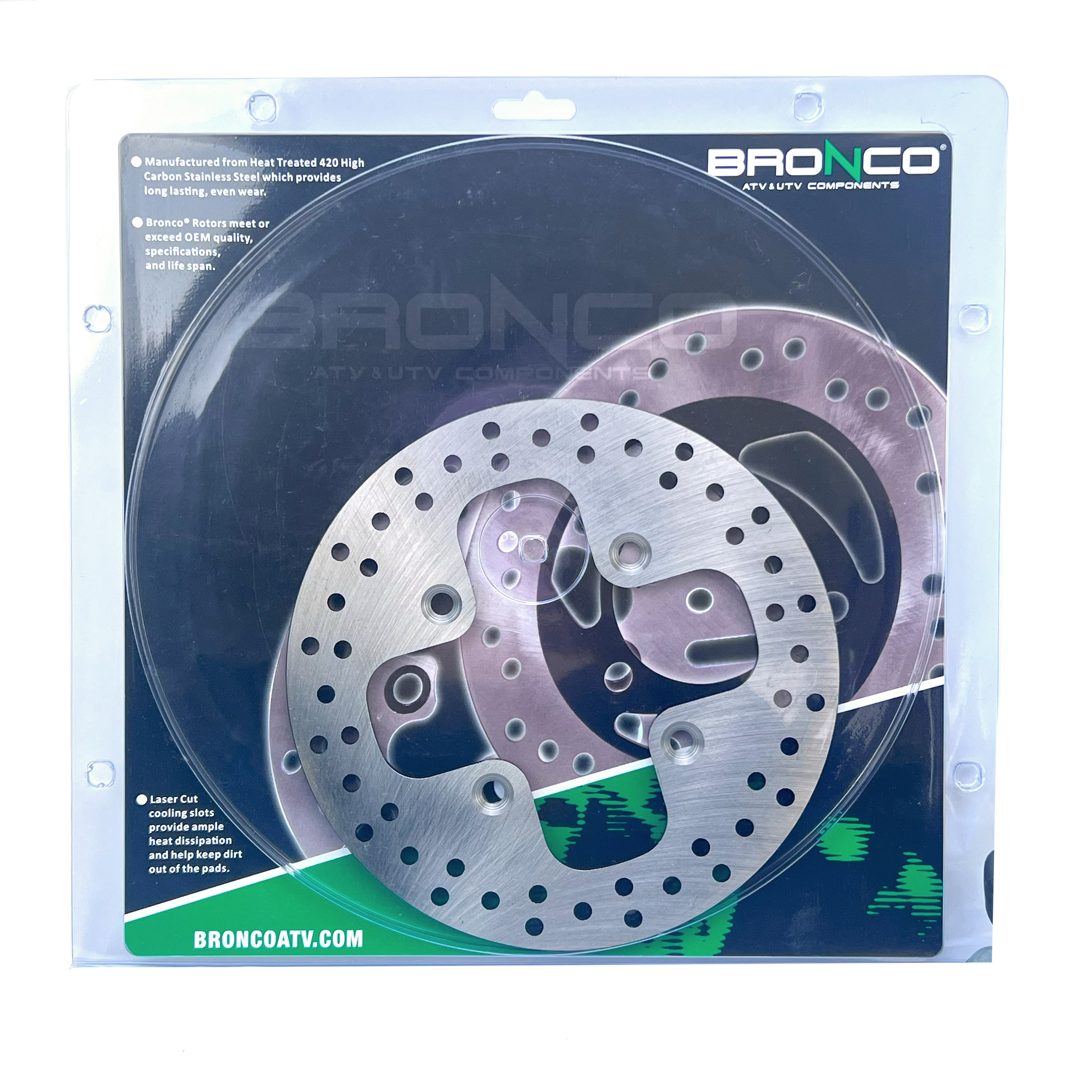 DISC BRAKE FRONT CAN-AM, JOHN DEERE, BOMBARDIER, AT-05982, MD6245D image 1