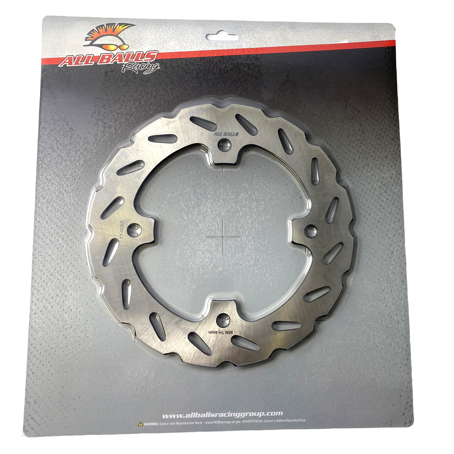 DISC BRAKE FRONT REAR HONDA TALON ALLBALLS 18-0083 43251-HL6-A01 image 1