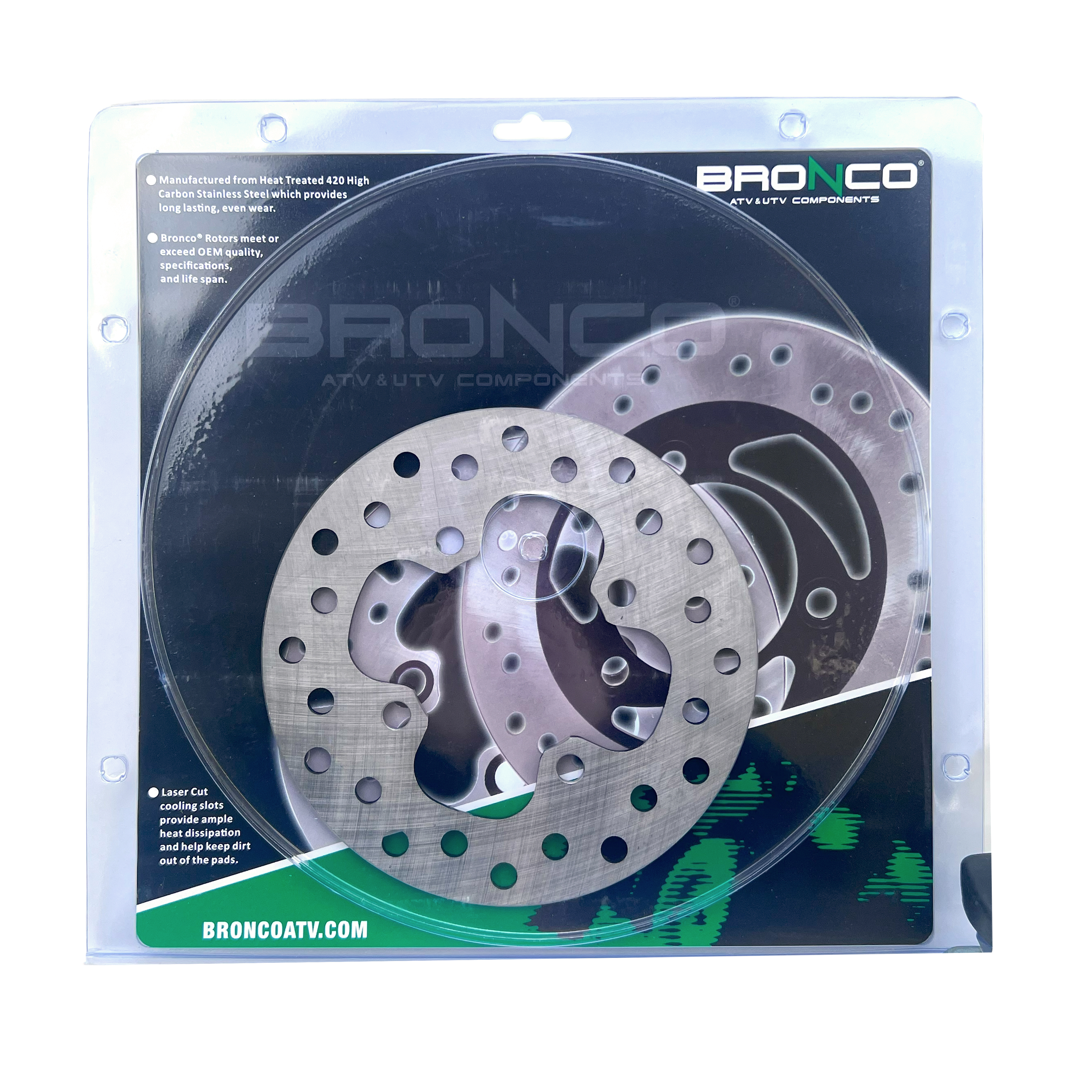 DISC BRAKE FRONT TRX500 12-15, BRONCO AT-05999 45251-HR4-620, 45251-HR4-A20, MANUAL SHIFT MODELS ONLY image 1