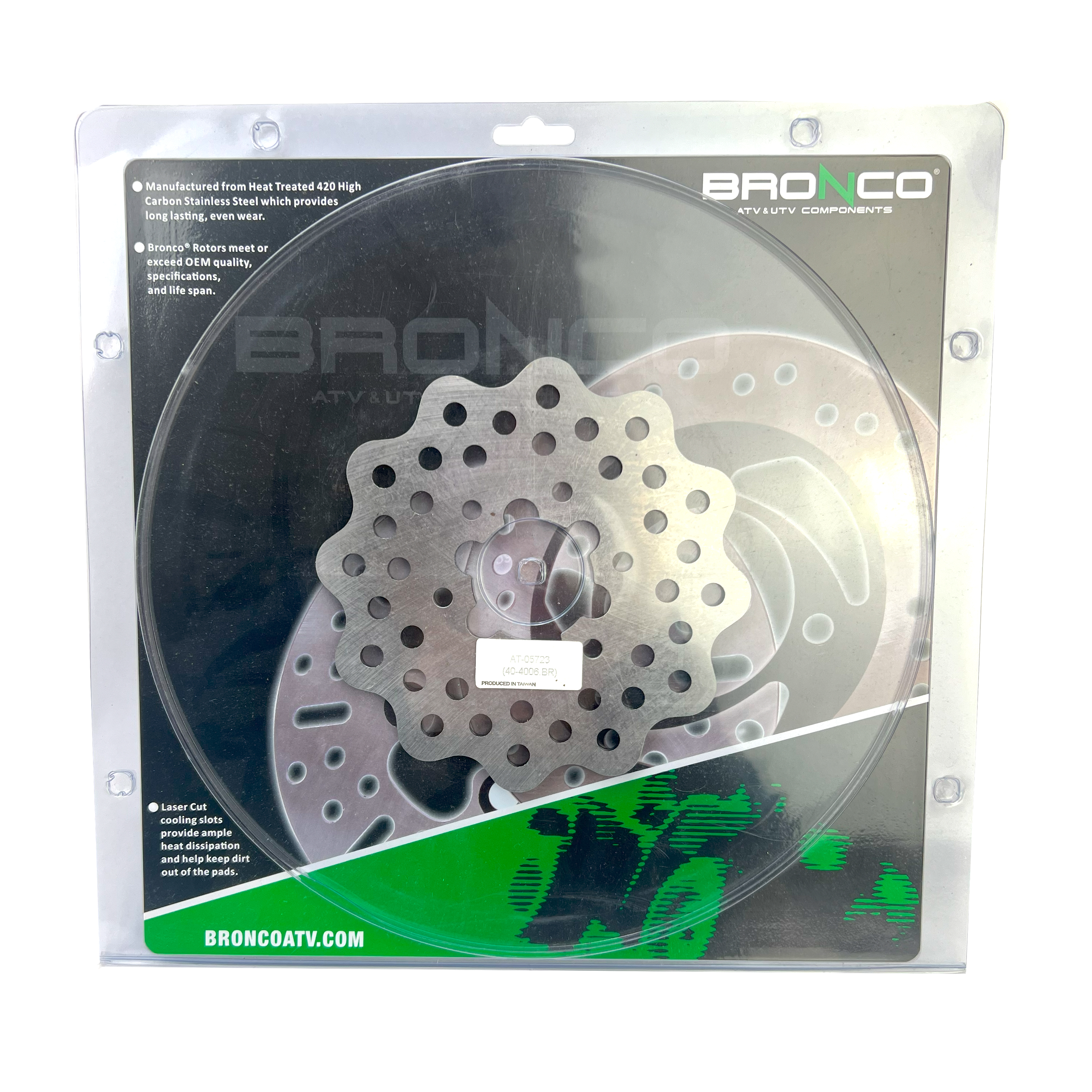 DISC BRAKE ROTOR REAR YXR RHINO, BRONCO AT-05723 YAMAHA UTV 450 / 660 image 1