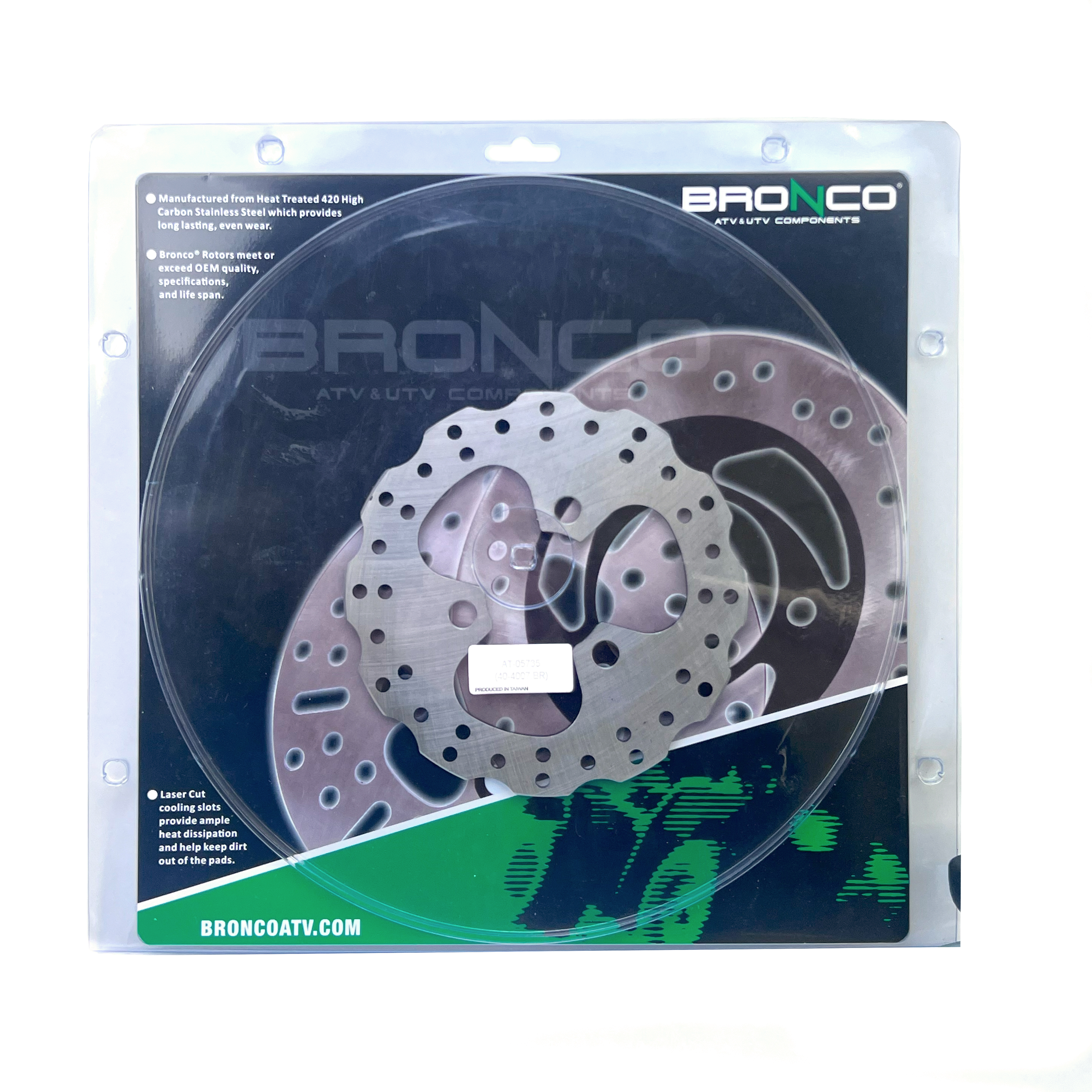 DISC BRAKE ROTOR FRONT LT230, BRONCO AT-05735 SUZUKI ATV image 1