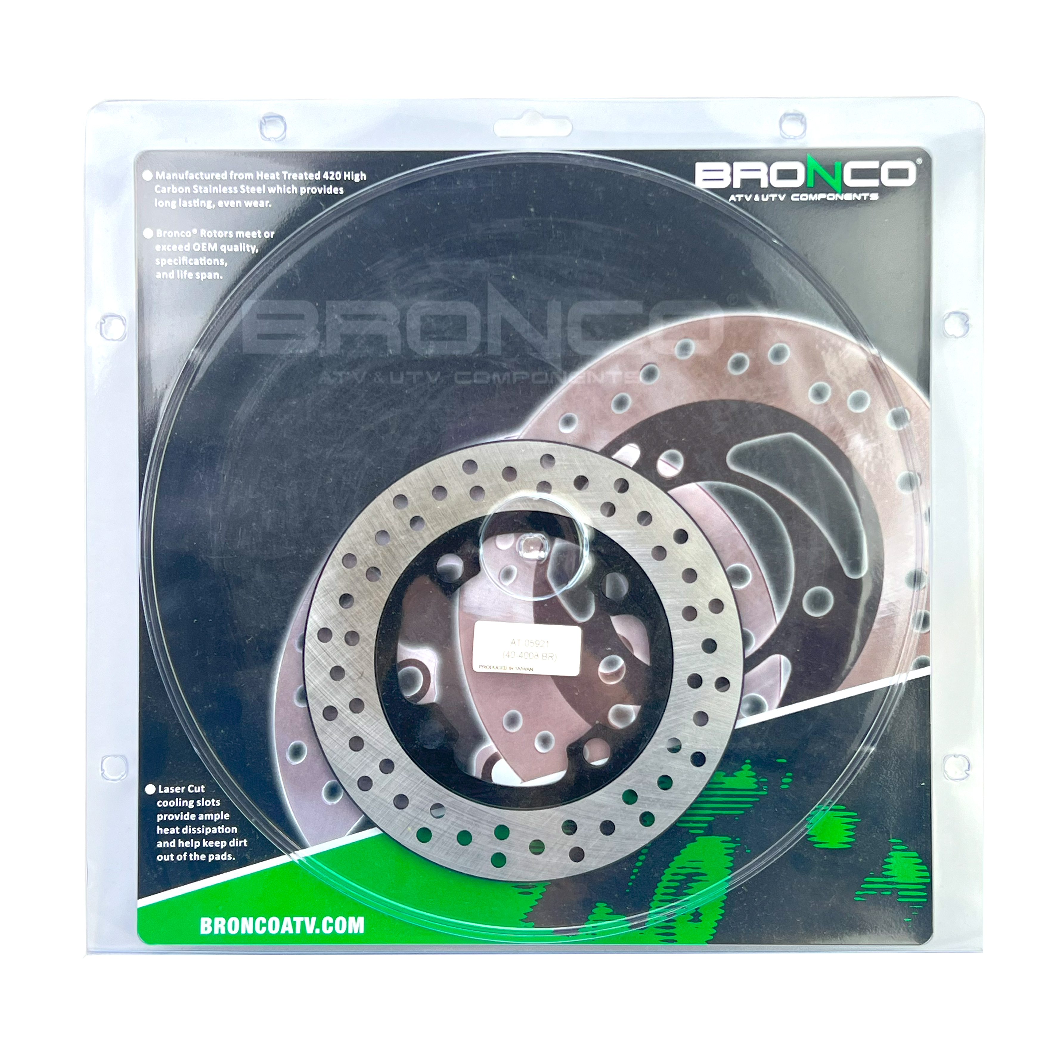 DISC BRAKE ROTOR FRONT LT-A300, BRONCO AT-05921SUZUKI ATV image 1