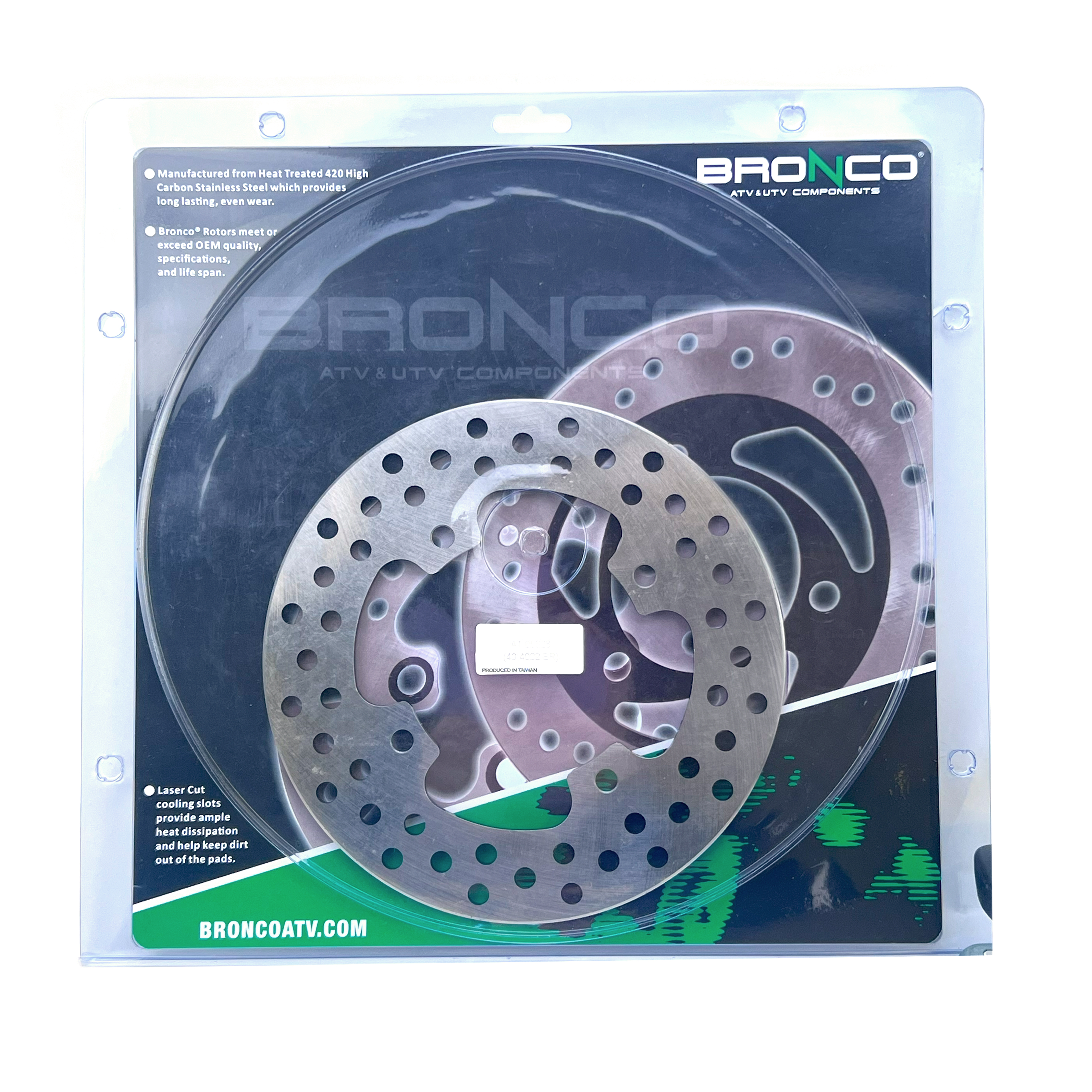 DISC BRAKE ROTOR FRONT POLARIS, BRONCO AT-05928, MD6272D, 5248378 image 1