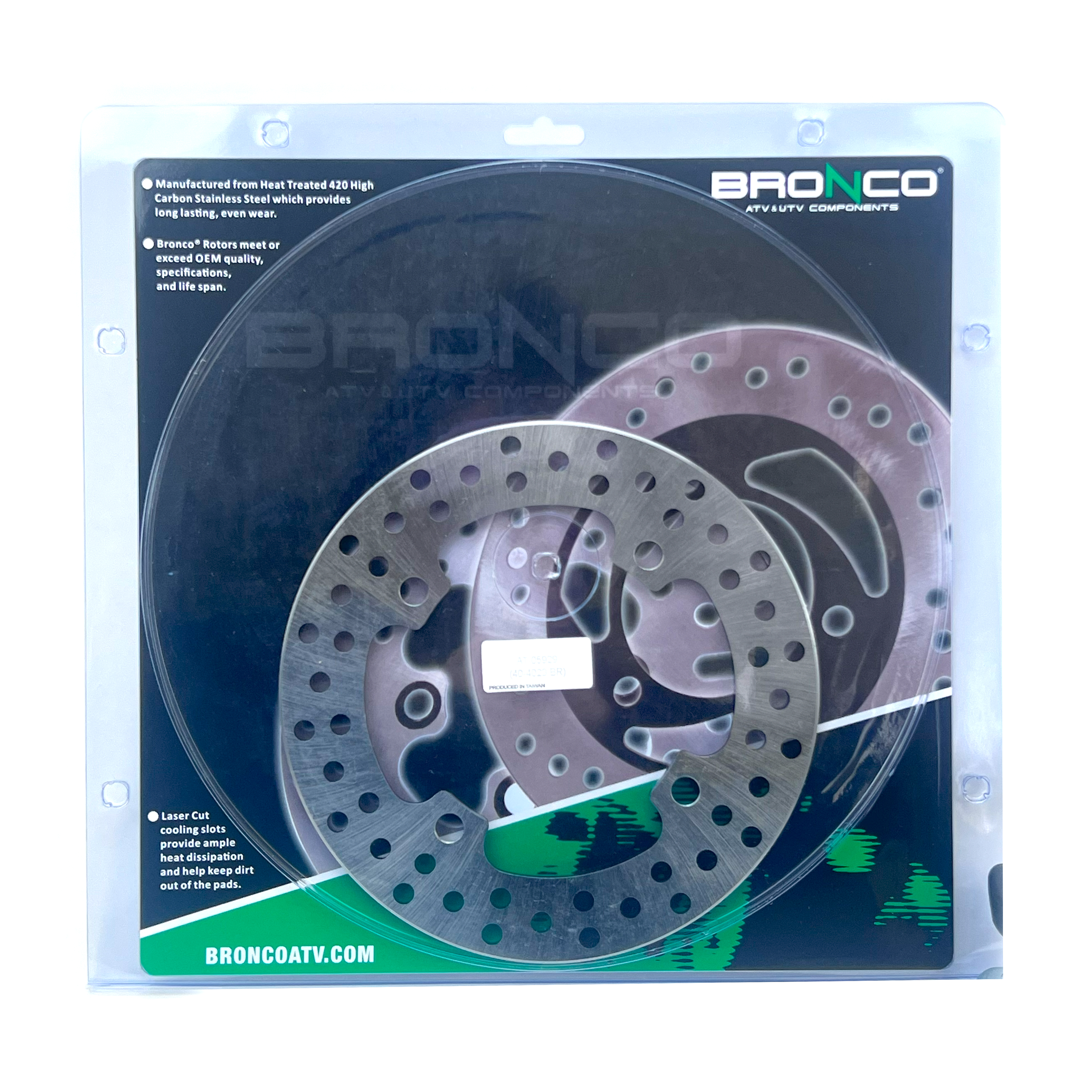 DISC BRAKE ROTOR REAR POLARIS, BRONCO AT-05929, MD6273D, 5248213 image 1
