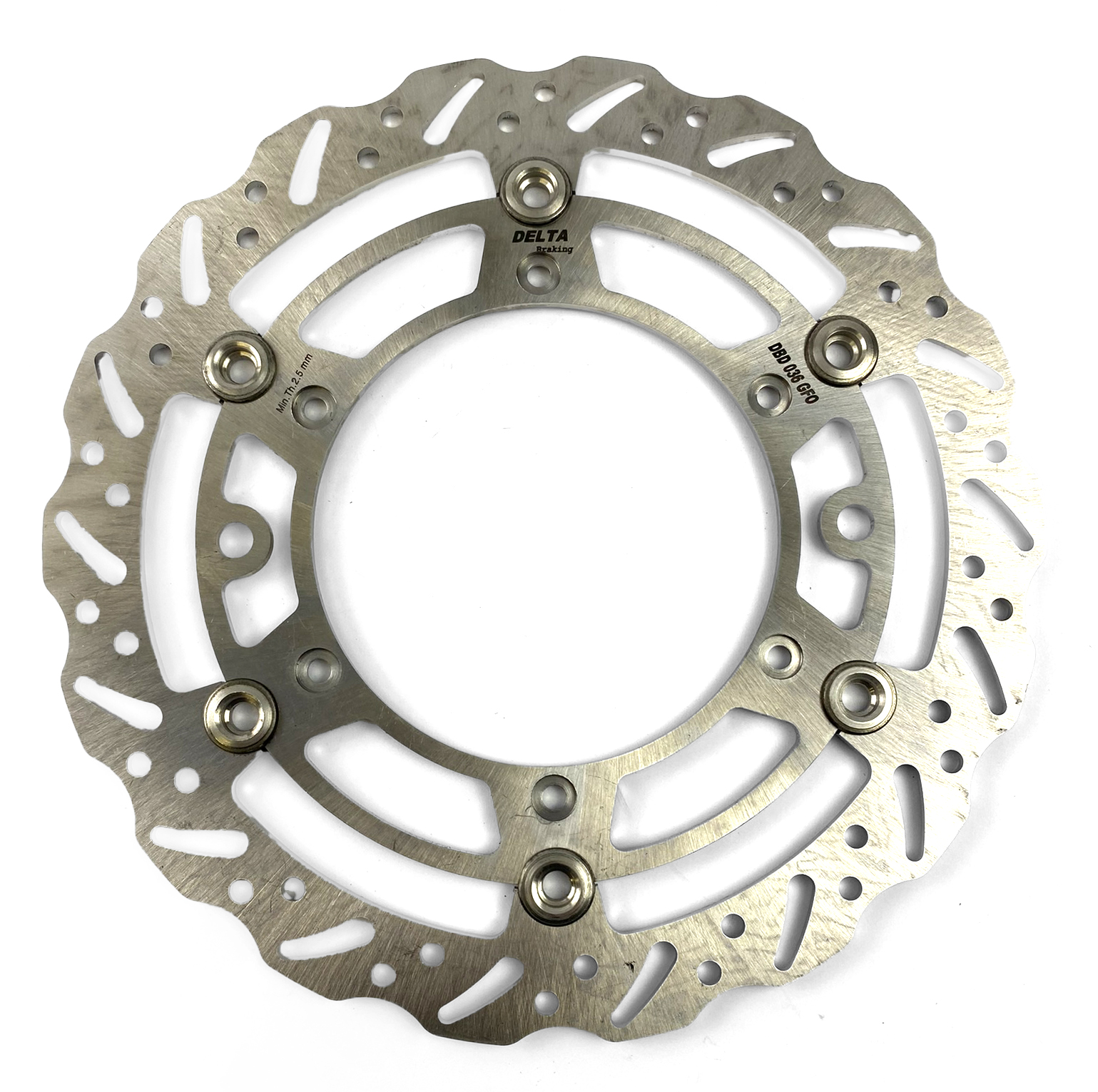 DISC BRAKE FRONT KTM HUSQ, 270MM FLOATING, DELTA BRAKING DBD036, 77309060000, 77309060300 thumbnail 2