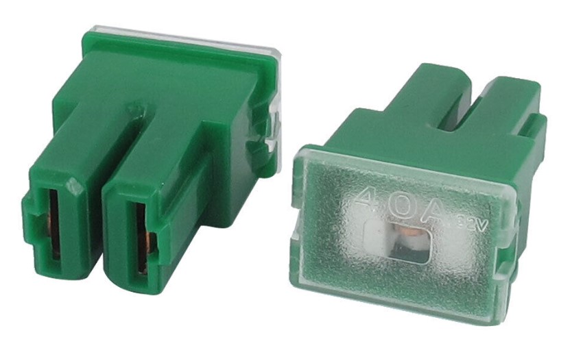 Pack of 2 Cartridge Fuses 40 Amp ATV UTV Female PAL 293 Series