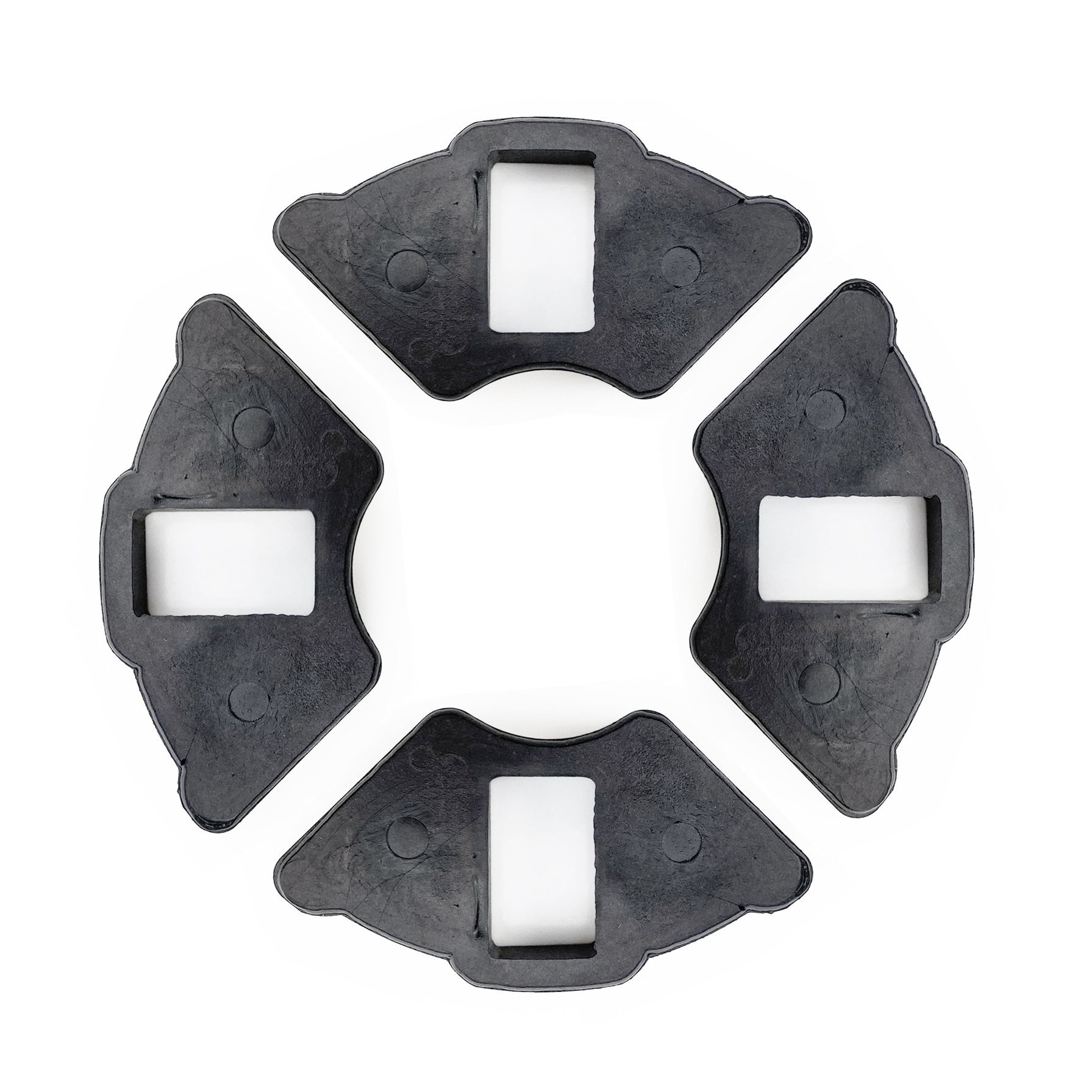 REAR WHEEL HUB RUBBER CUSHION DAMPER 4PCS YAMAHA YBR125 YB125 JYM125 image 1