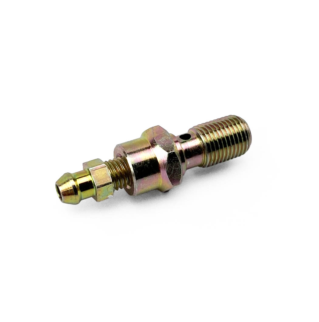 BANJO M10x1.00 W/BLEEDER, BANJO BOLT WITH BLEED NIPPLE, / 62513020000