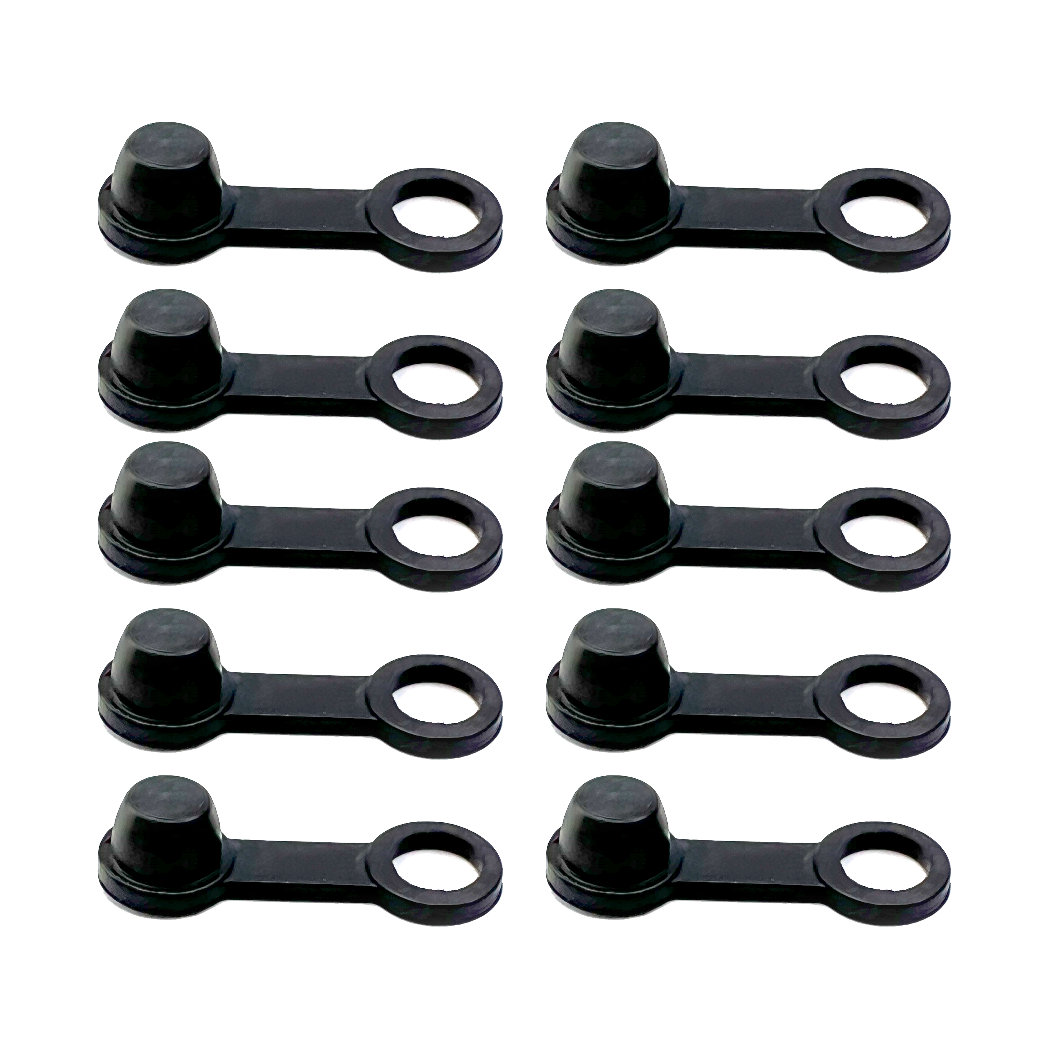 TRADE PACK 10 RUBBER CAPS BLACK, TRADE £0.35 EA. BLEED NIPPLE COVER CAP image 1