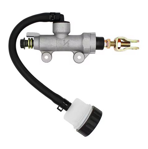 REAR BRAKE MASTER CYLINDER AND RESERVOIR UNIVERSAL FITMENT image 1