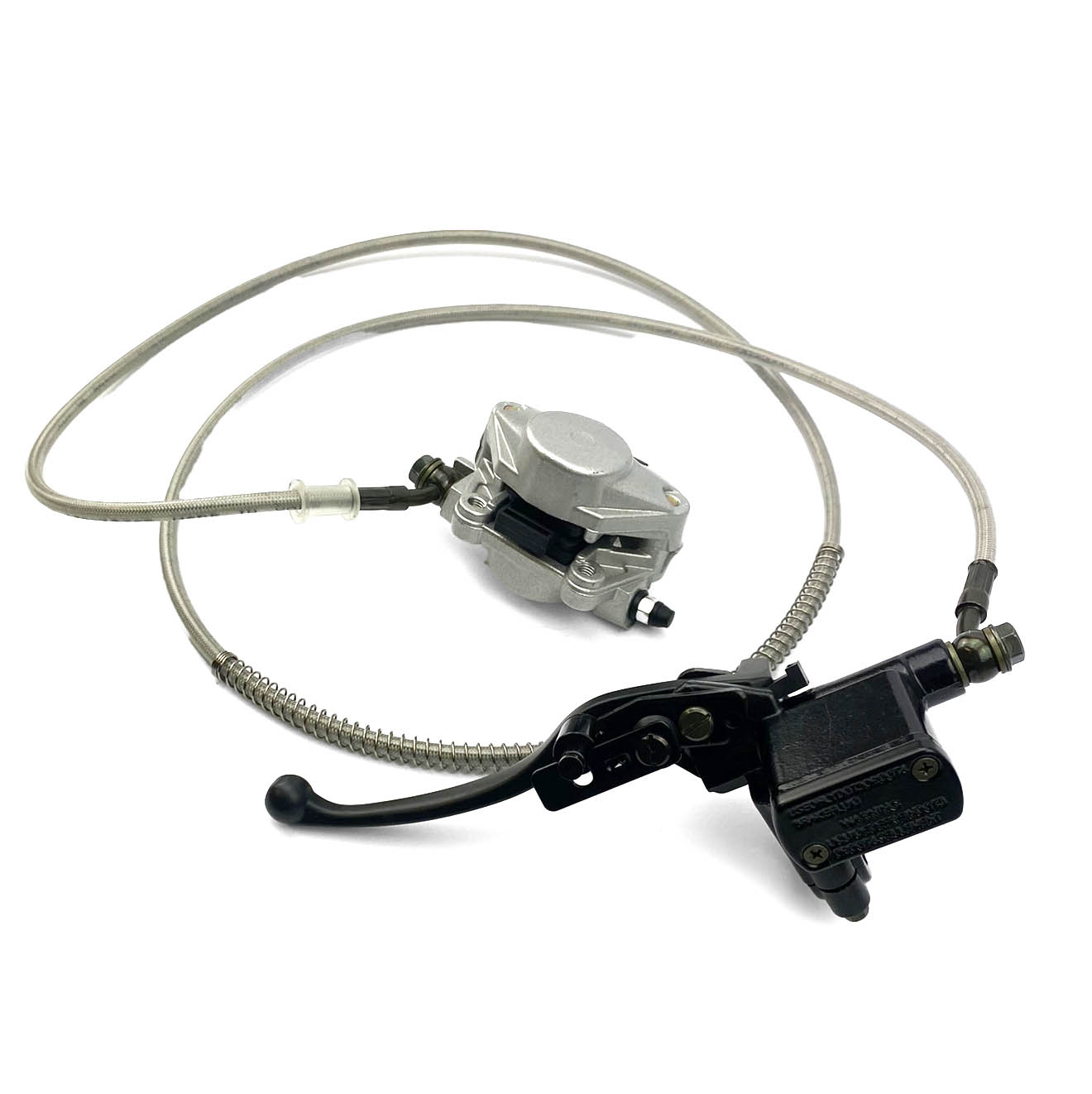 DISC BRAKE FRONT KIT LH ATV, MASTER CYLINDER, CALIPER, HOSE thumbnail 2