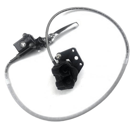 FRONT CALIPER & MASTER CYLINDER KIT, HOSE APROX 1130mm FRONT BRAKE KIT, BS083 image 1