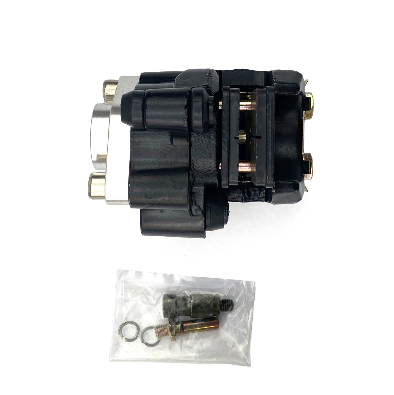 BRAKE CALIPER REAR SUZUKI KAWASAKI, 69100-07G00-999, 69100-33H00-999 CALIPER ONLY WITH PADS 3406-076 43041-S011 thumbnail 3