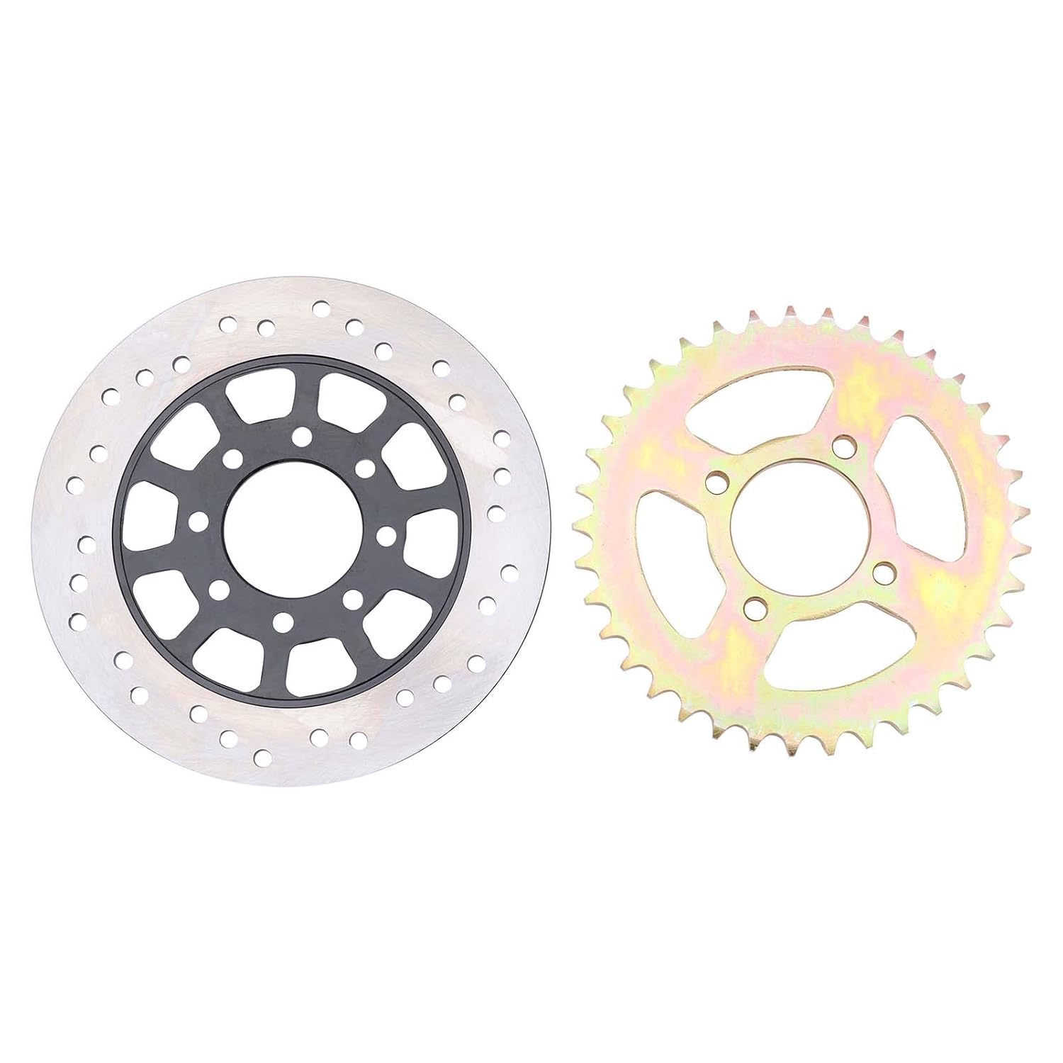 41 REAR AXLE KIT WITH 220mm BRAKE DISC AND 32T SPROCKET 150CC GO KART thumbnail 3