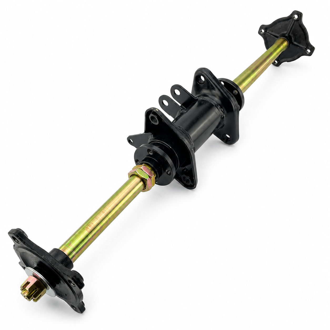 REAR AXLE KIT COMPLETE UNIVERSAL 815mm BUGGY GO-KART thumbnail 2