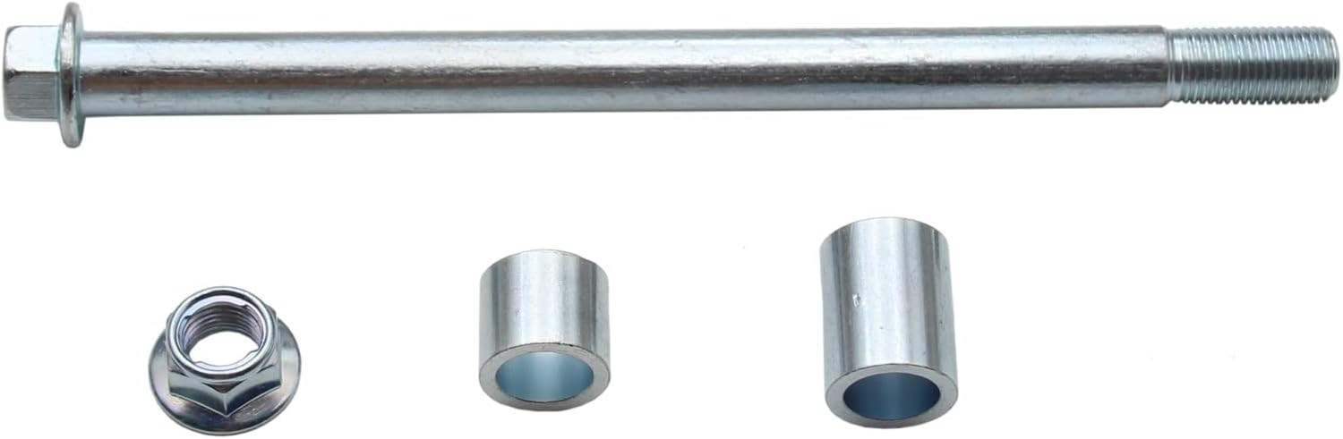 15mm PITBIKE FRONT WHEEL SPINDLE 220mm WITH 27mm & 19mm SPACERS thumbnail 4