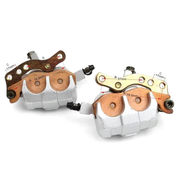BRAKE CALIPER LH / RH SET KVF750, 43080-0019-DJ, 43080-0020-DJ thumbnail 4