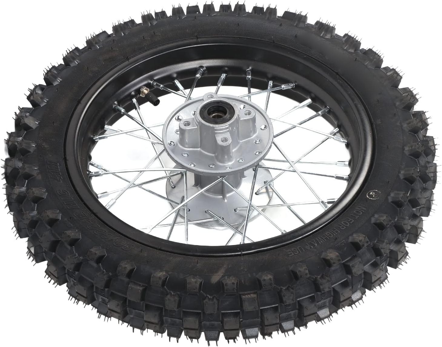 REAR WHEEL 10 PIT BIKE 12MM AXLE, 10-2.50, DISK BRAKE