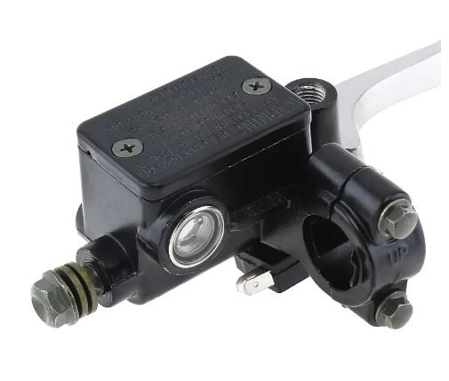 MASTER CYLINDER HYDRAULIC BRAKE LEVER UNIVERSAL 10mm MIRROR MOUNT thumbnail 2