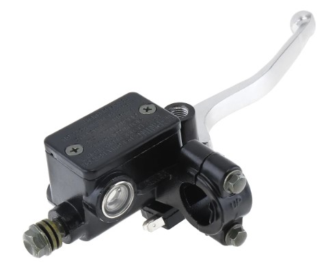 MASTER CYLINDER HYDRAULIC BRAKE LEVER UNIVERSAL 10mm MIRROR MOUNT image 1