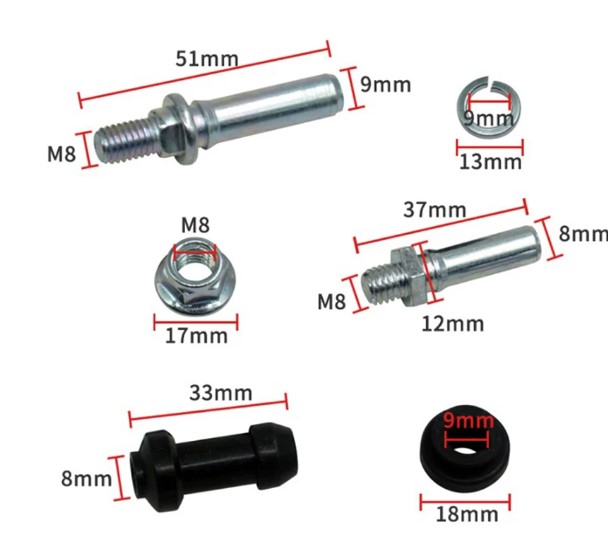 FRONT BRAKE CALIPER REBUILD KIT HONDA CRF KAWASAKI KXF SUZUKI RMZ YAMAHA YZF thumbnail 2