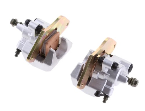 FRONT BRAKE CALIPER LH RH SET 2007-2015 HONDA TRX 420 500 45250-HP5-601 45150-HP5-601 thumbnail 2