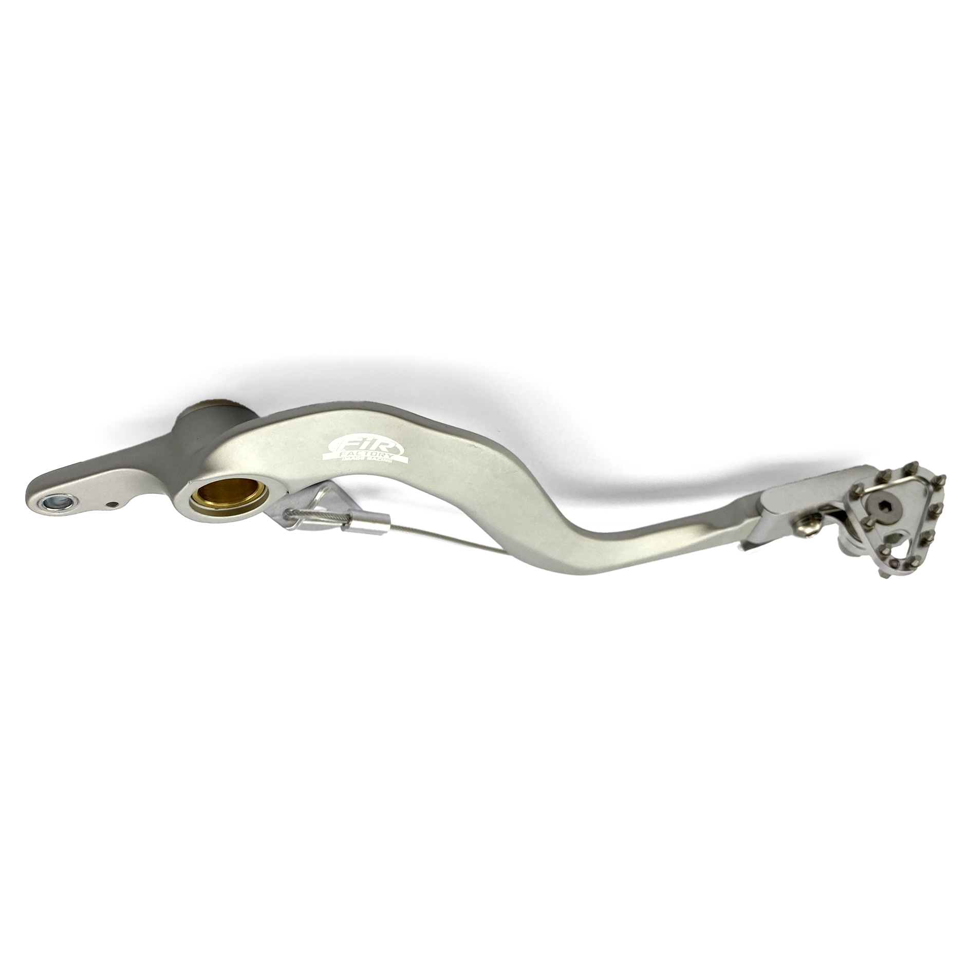 BRAKE PEDAL CR 125 R HONDA SILVER, FIR ASB-127F, FIR BRAND thumbnail 3