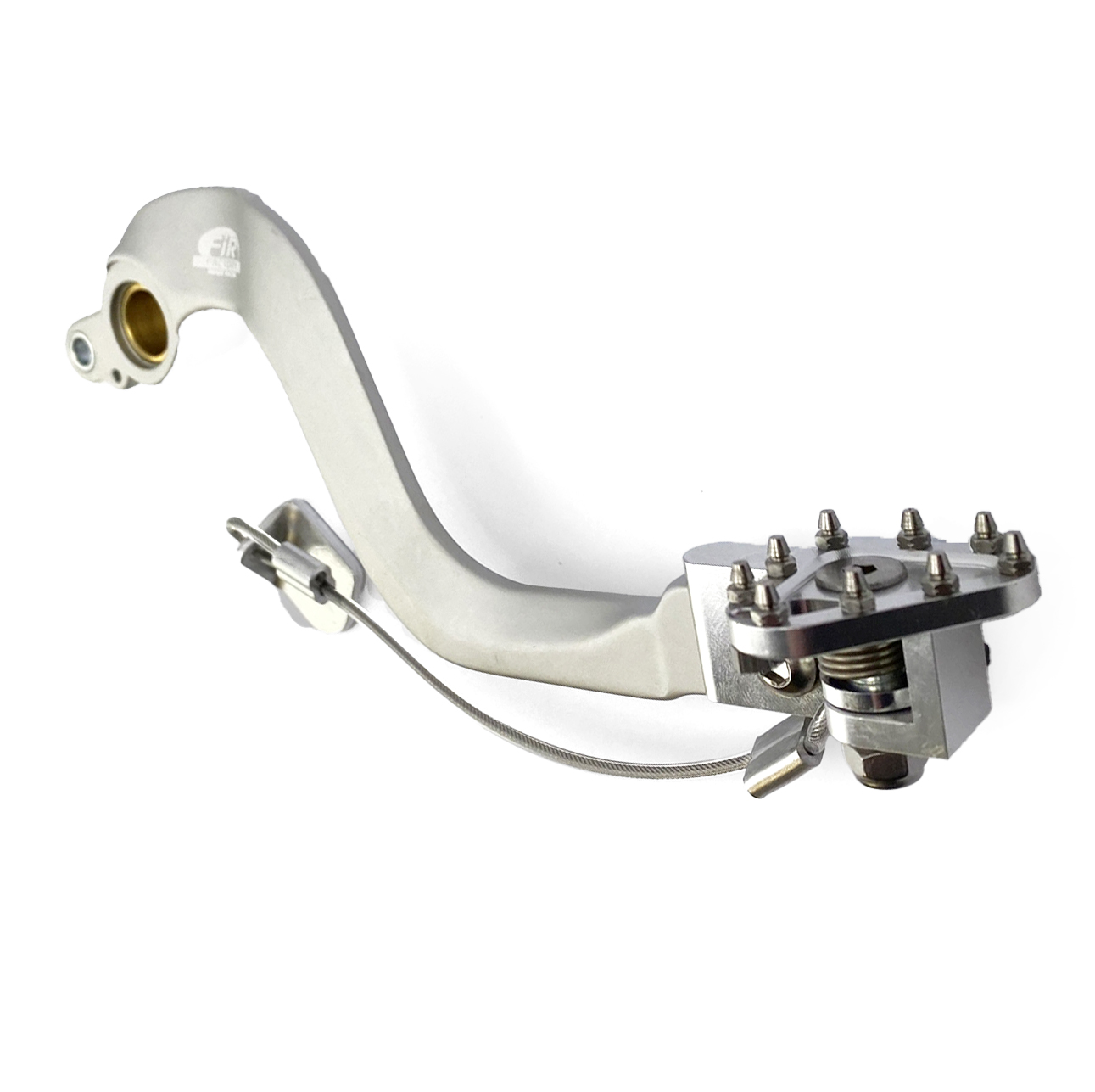 BRAKE PEDAL CR 125 R HONDA SILVER, FIR ASB-127F, FIR BRAND thumbnail 4