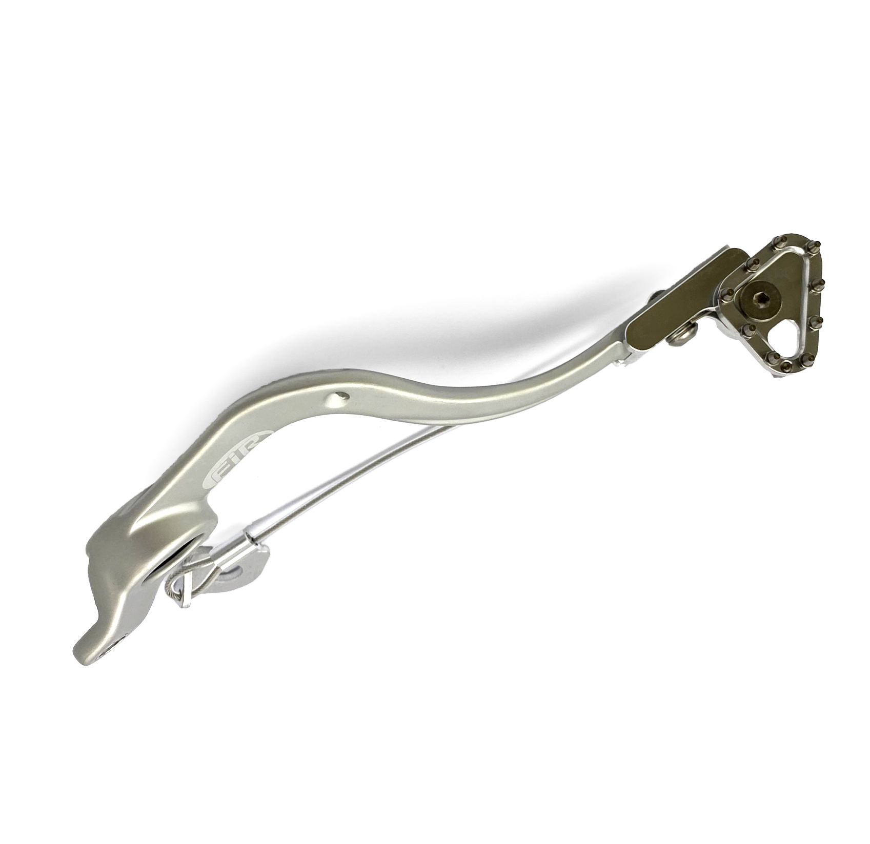 BRAKE PEDAL BETA 2020 2T/4T BK/RD, FIR ASB-086F SILVER thumbnail 2