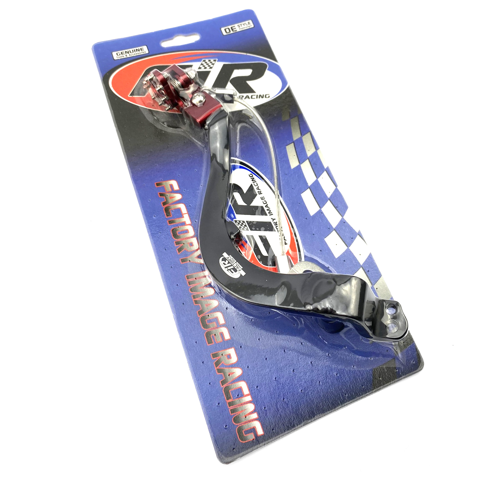 BRAKE PEDAL 21-22 CRF 300L, FIR, ASB-092F, BLACK, RED FOLDING TIP thumbnail 2