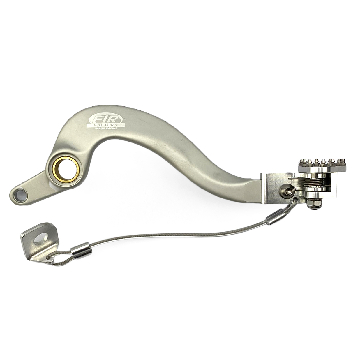 BRAKE PEDAL 2023 YZF 450, FIR, SILVER, FOLDING TIP thumbnail 2
