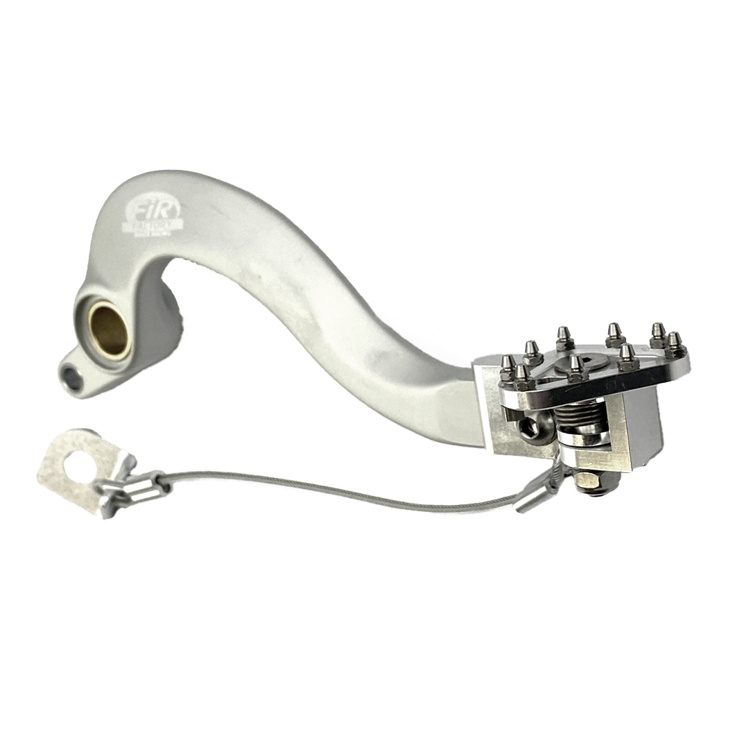 BRAKE PEDAL 2023 YZF 450, FIR, SILVER, FOLDING TIP image 1