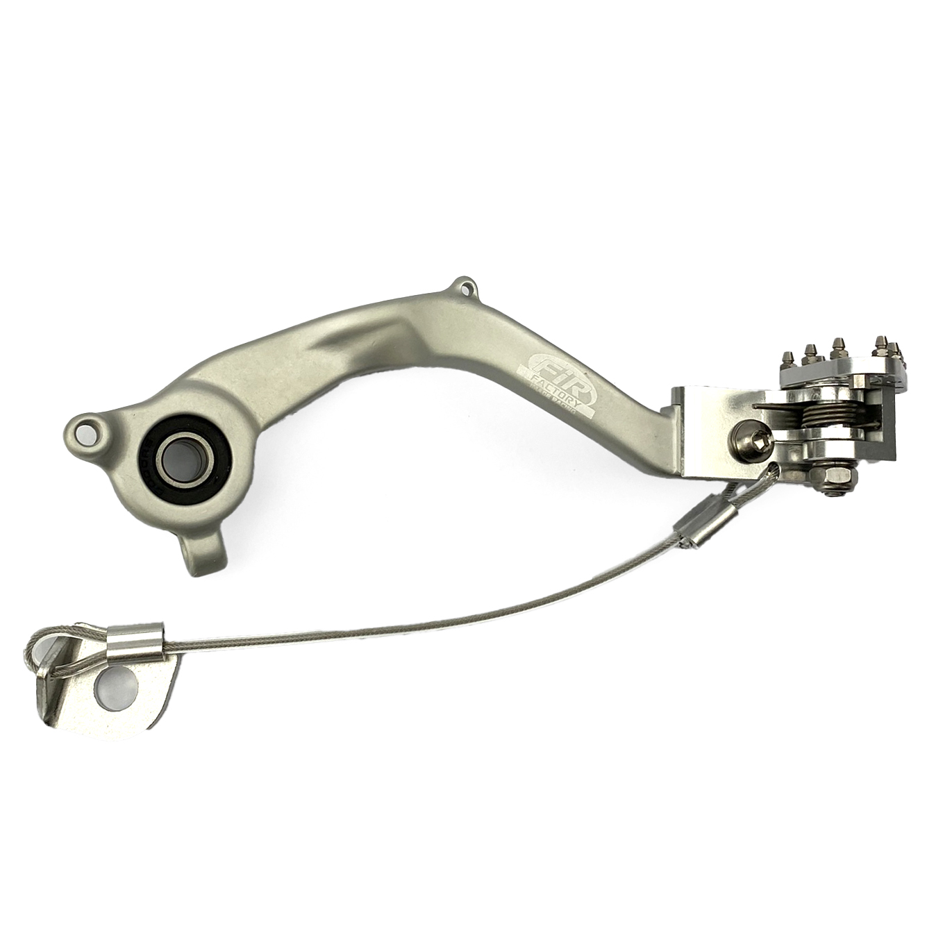 BRAKE PEDAL KTM 50 SX TC MC, FIR, SILVER, FOLDING TIP A40013050044 thumbnail 2